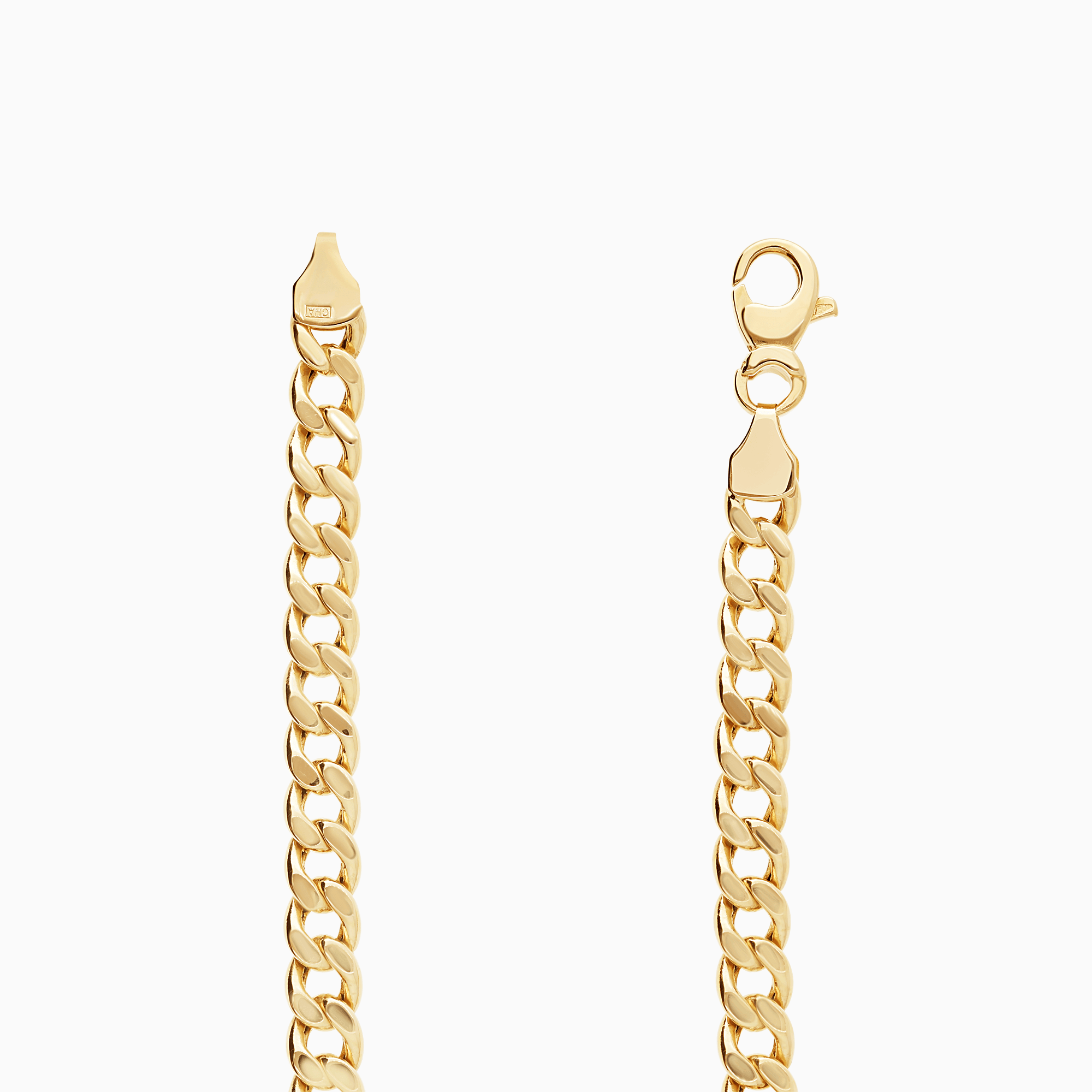 Curb bracelet 13.90g 18K gold