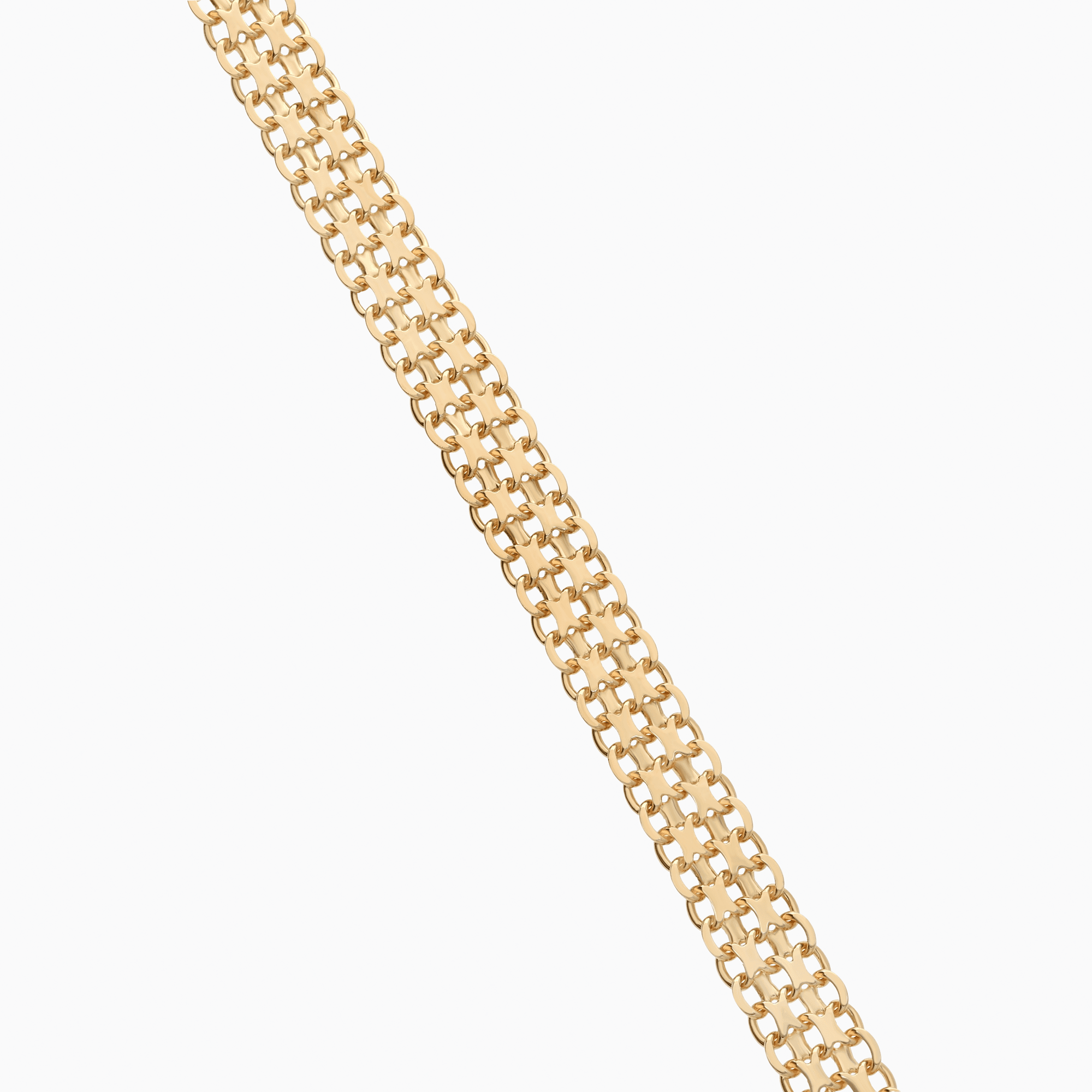 X-link bracelet 17.10g 18K gold