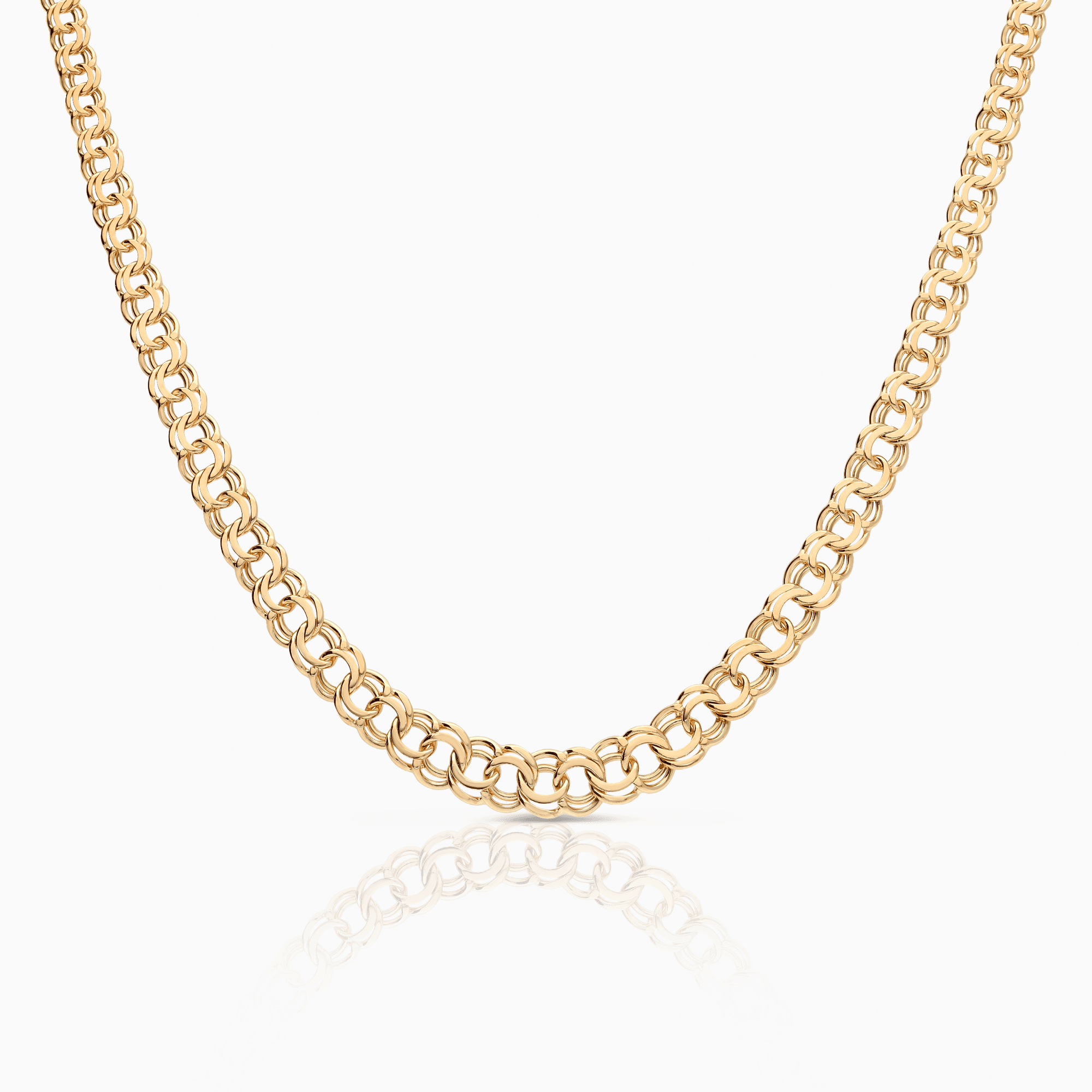 Bismarck necklace 18.70g 18K gold