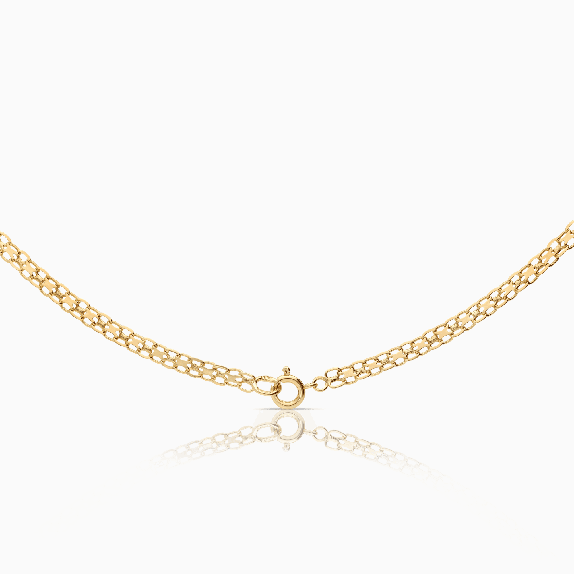 X-link necklace 10.82g 18K gold