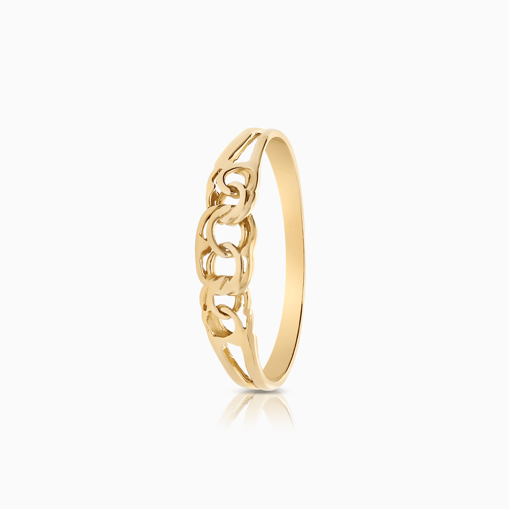 Bismarck ring 0,96g 18K guld