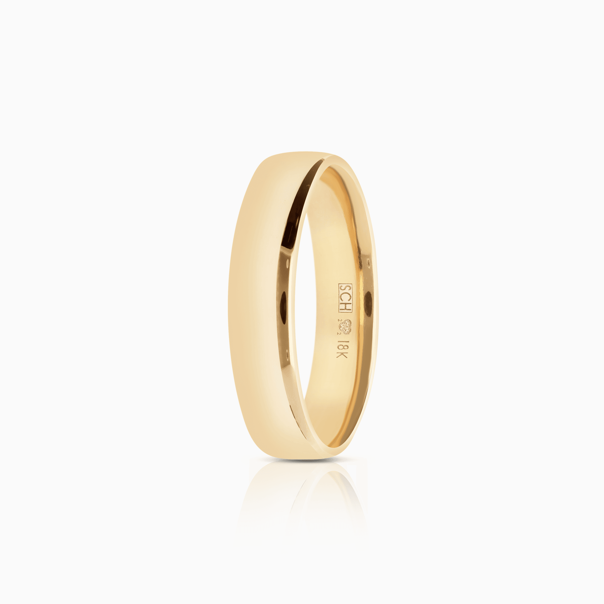 Plain Ring 5.54g 18K Gold