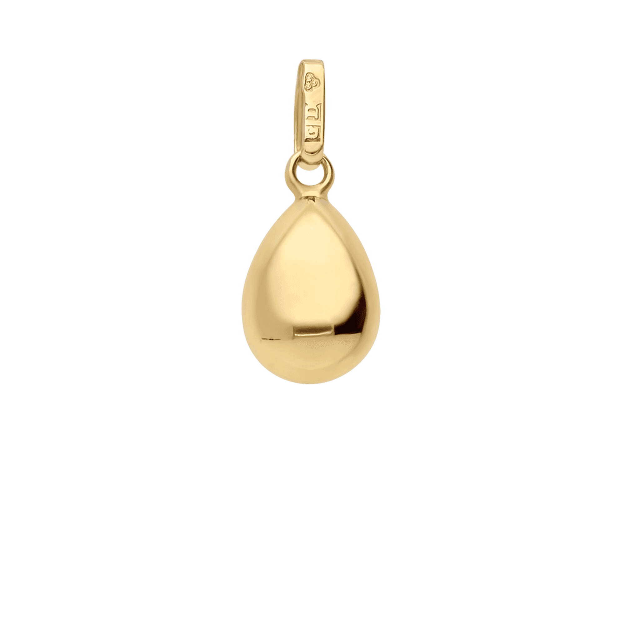 Drop pendant 0.63g 18K gold