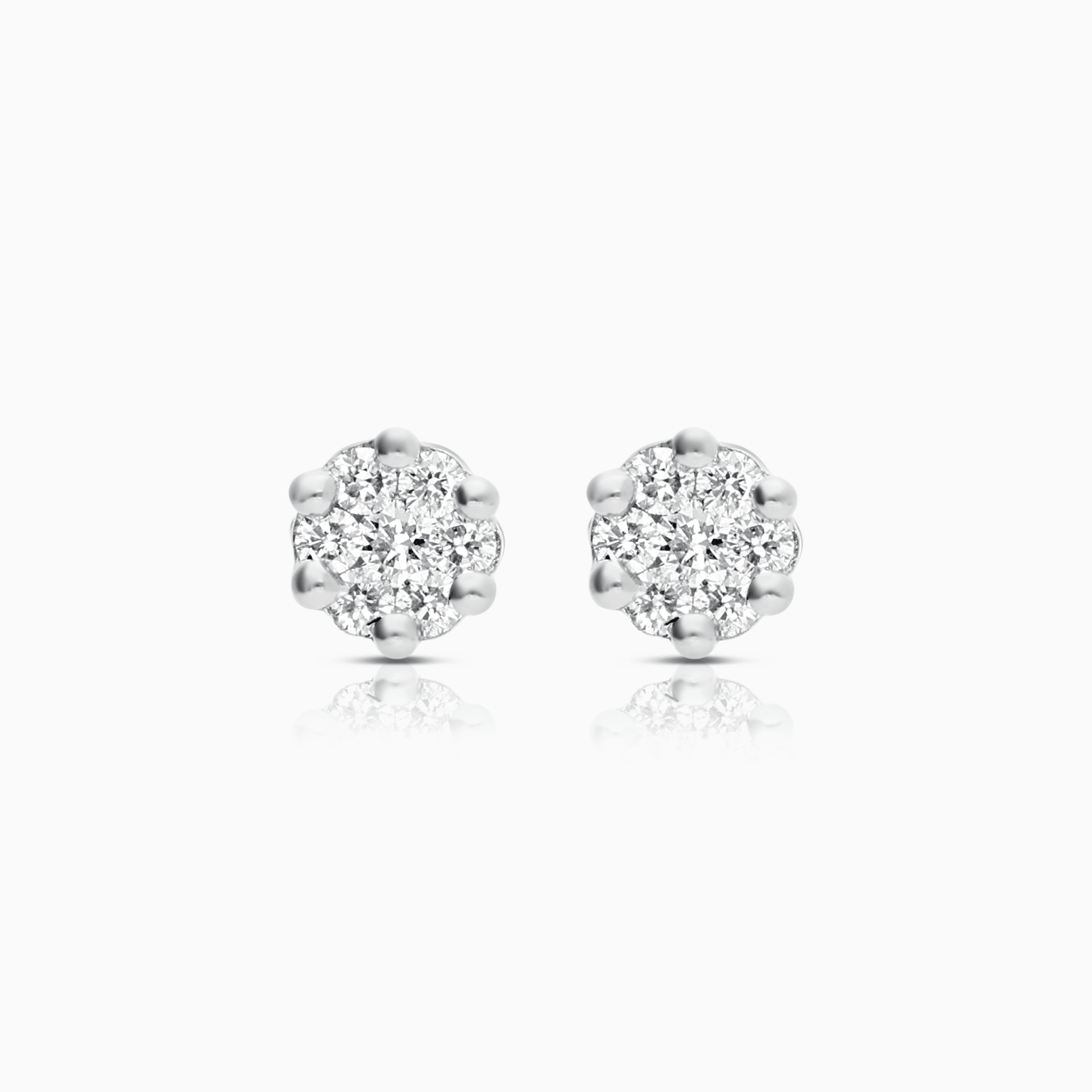 Diamantörhängen 0,20ct 18K guld