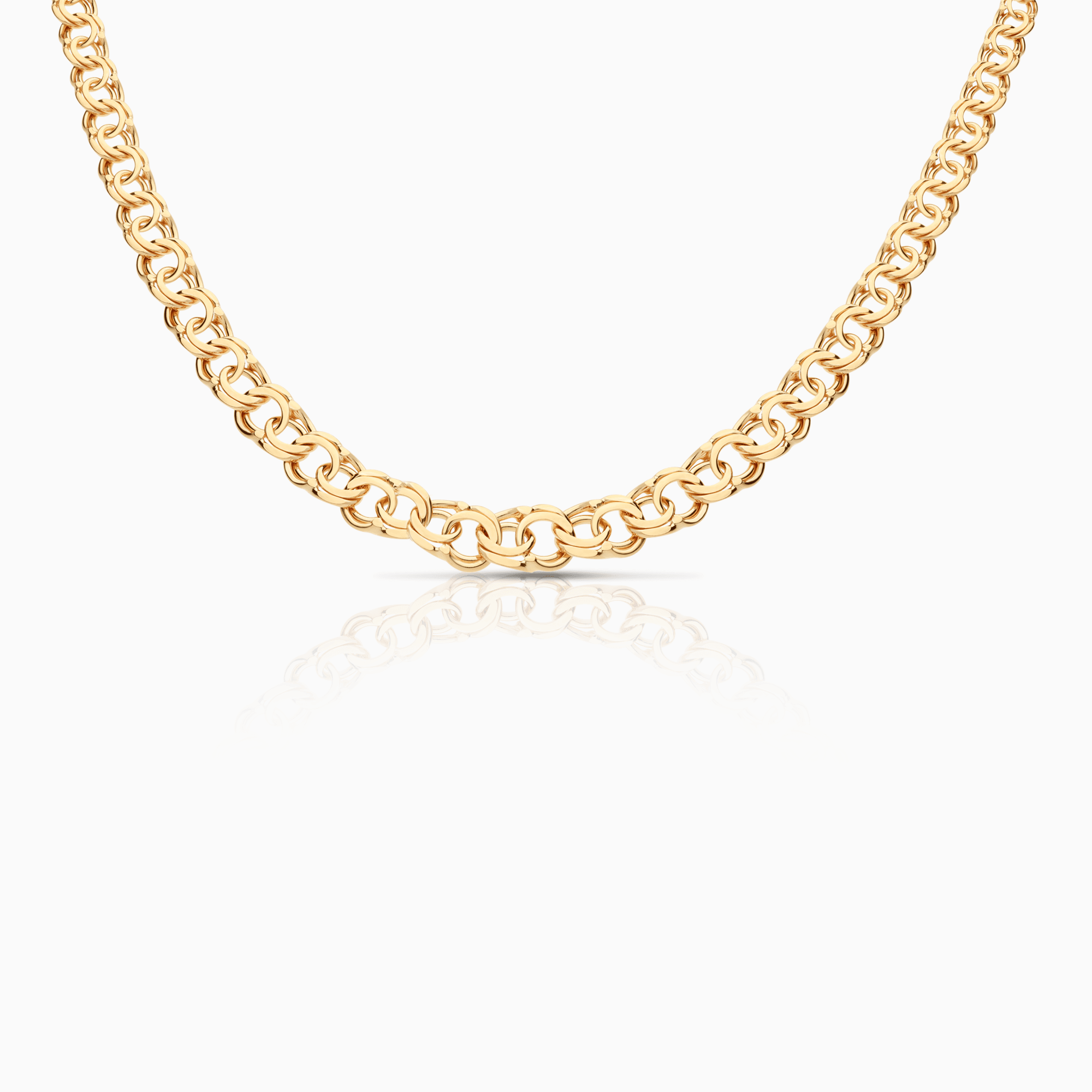 Bismarck necklace 9.9g 18K gold