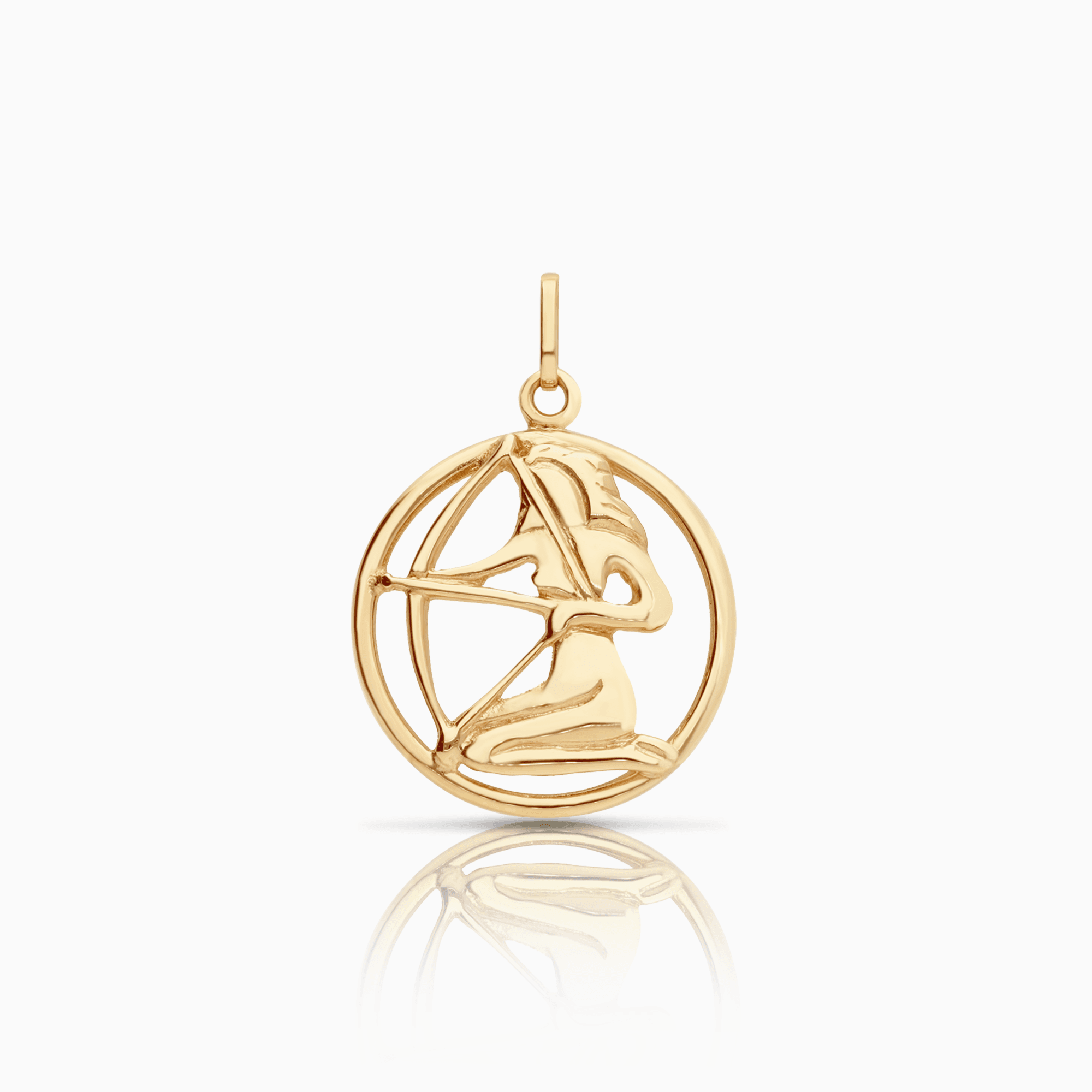 Sagittarius pendant 2.20g 18K gold
