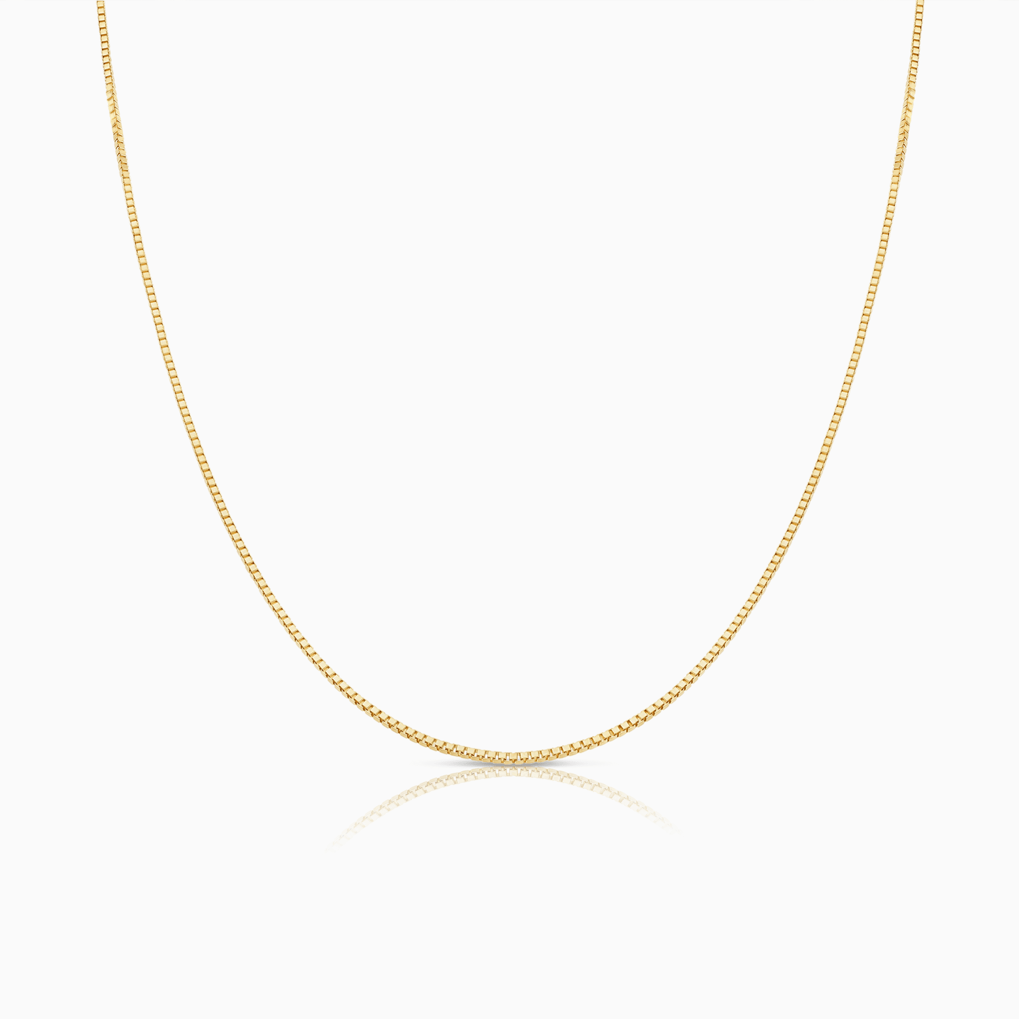 Venezialänk 38cm 18K guld