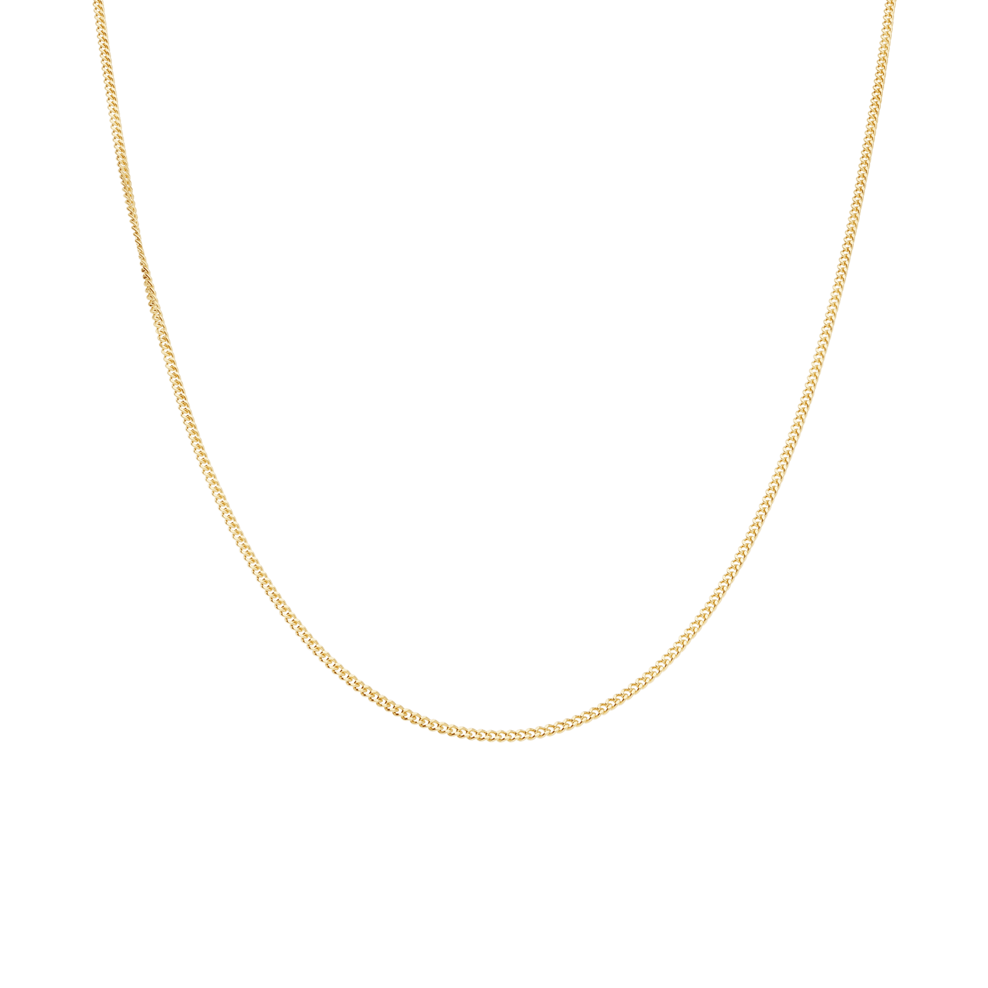 Pansarlänk 37cm 18K guld