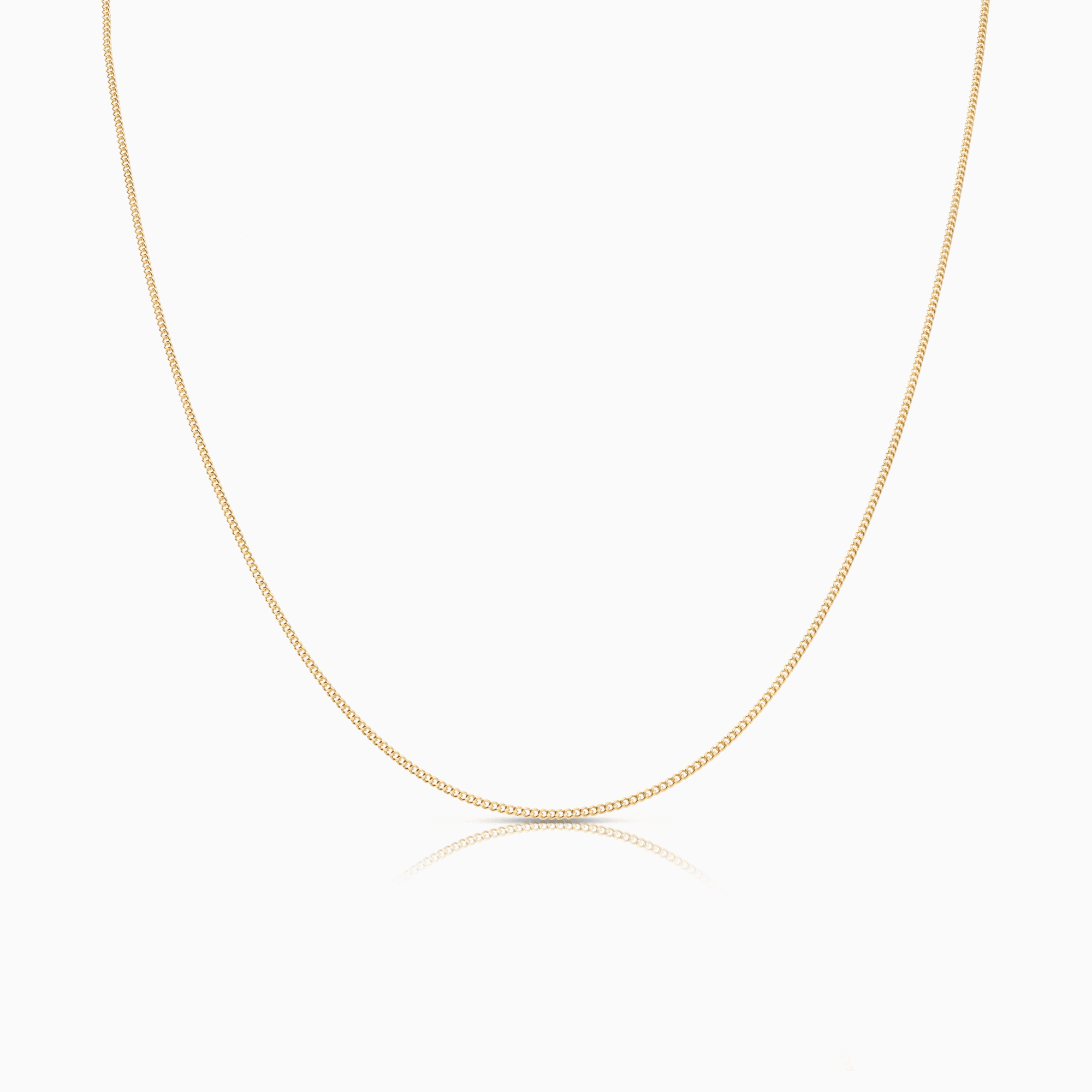 Pansarlänk 38cm 18K guld