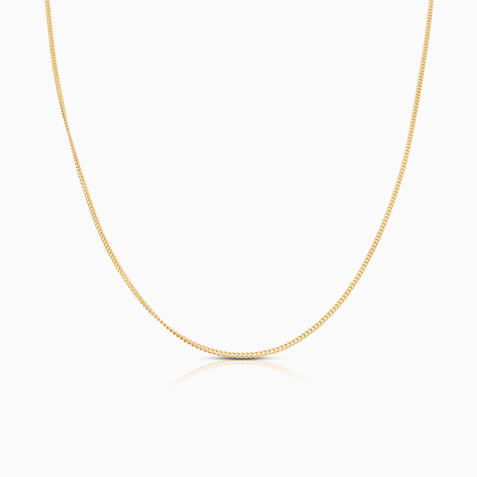 Pansarlänk 41,5cm 18K guld