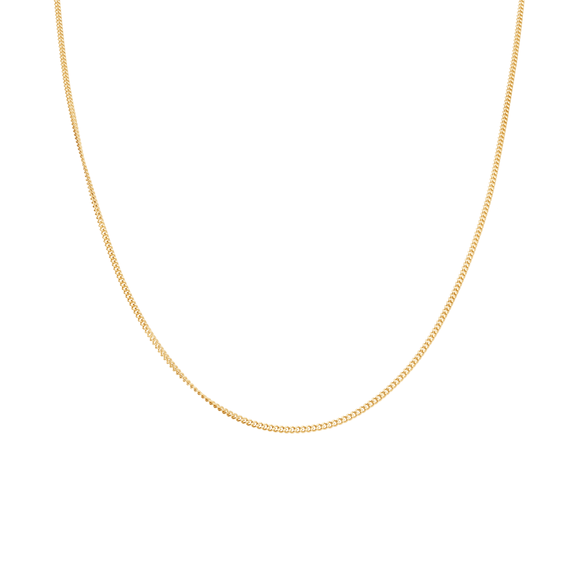Pansarlänk 41,5cm 18K guld