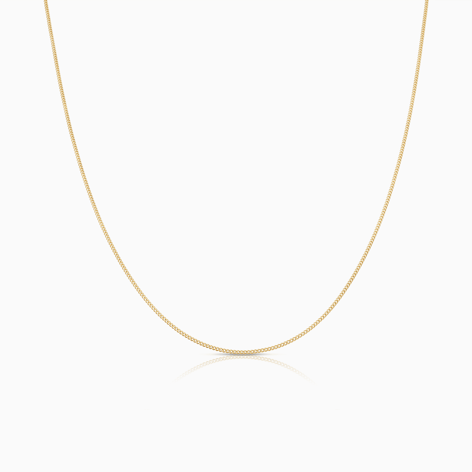 Curb chain 42.5cm 18K gold