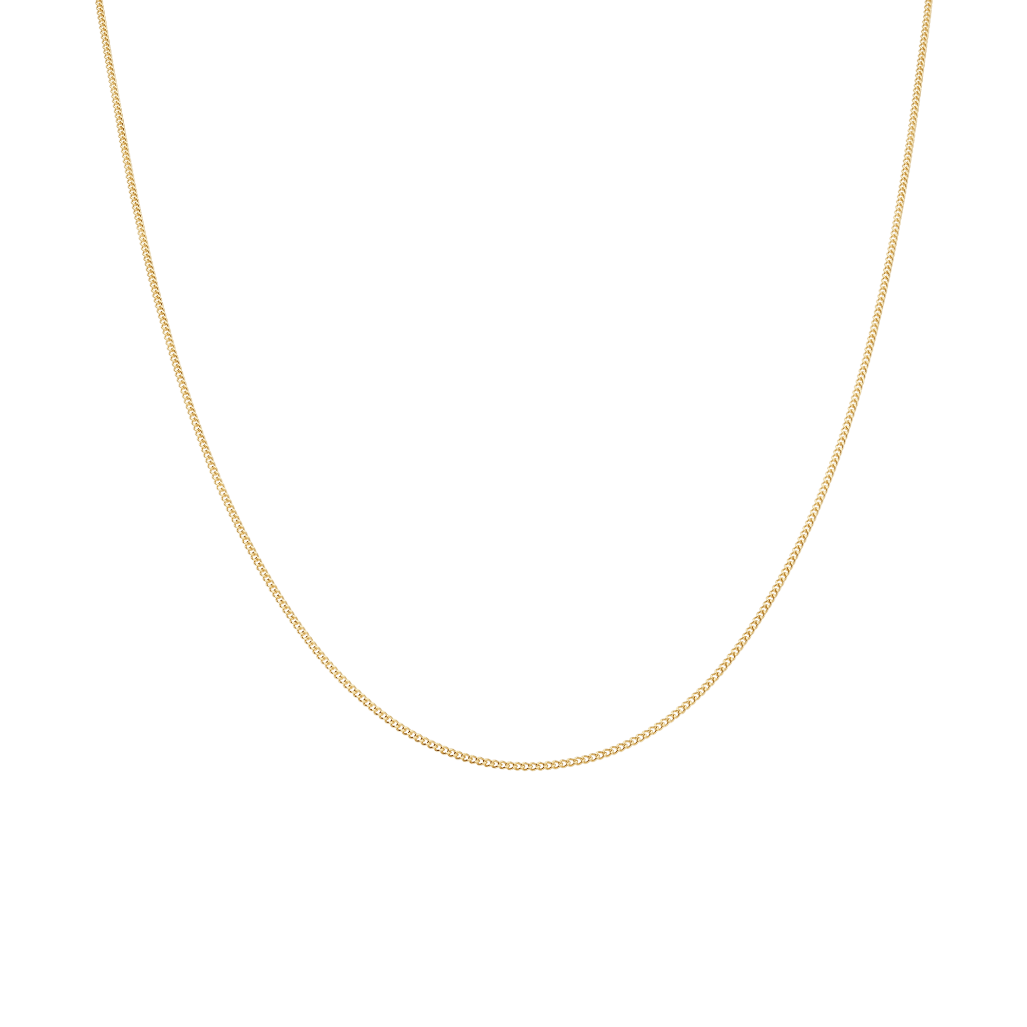 Curb chain 42.5cm 18K gold