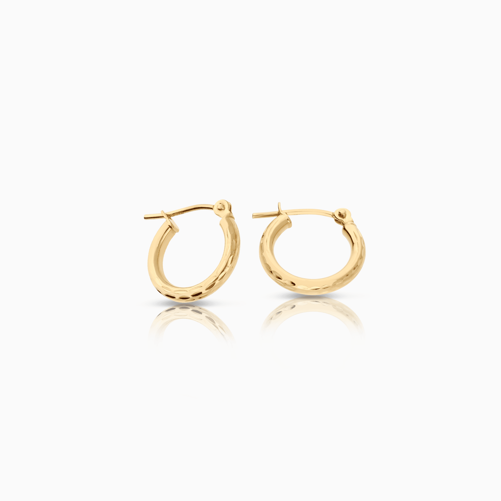 Guldörhängen creoler 0,80g 18K guld