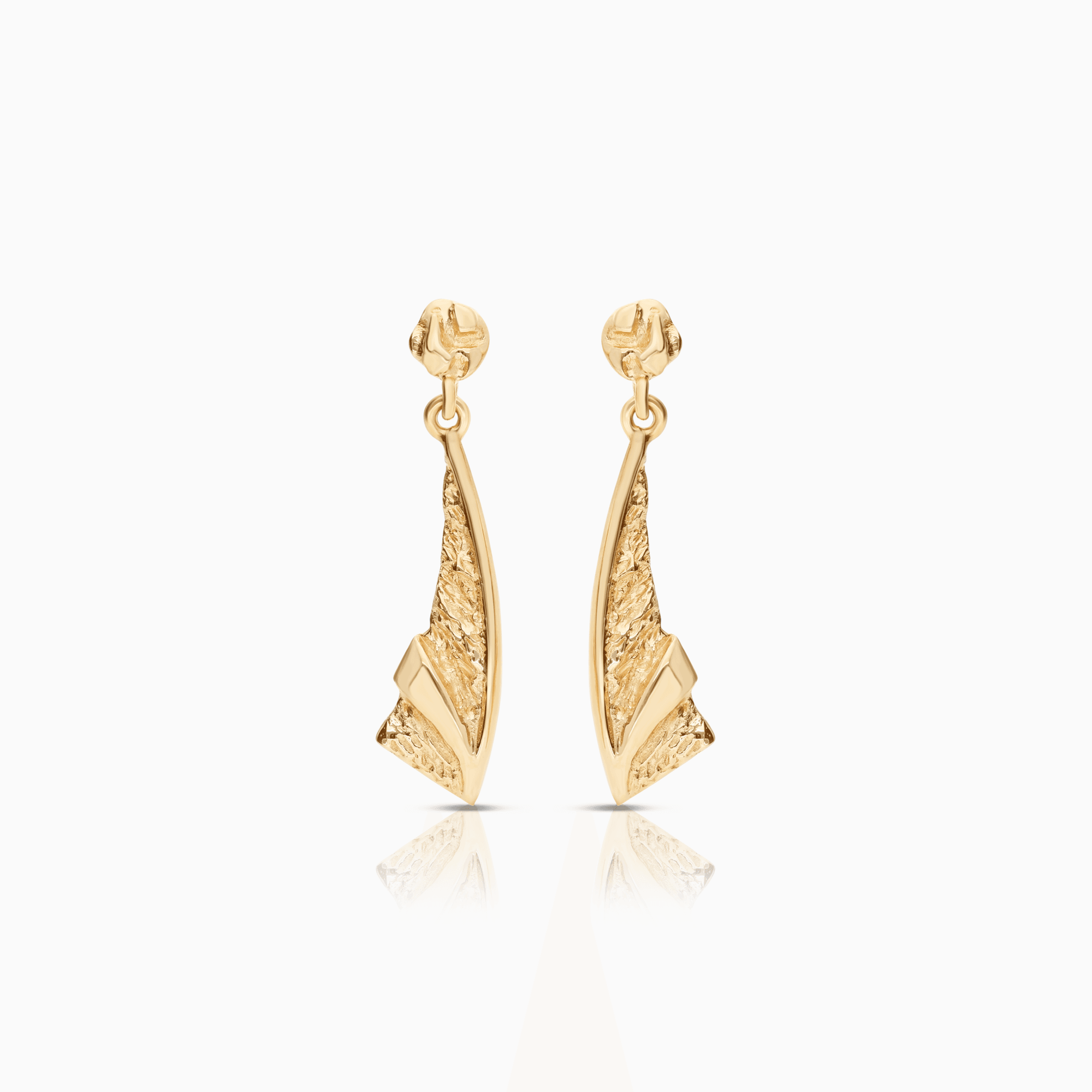Gold earrings 2.60g 18K gold