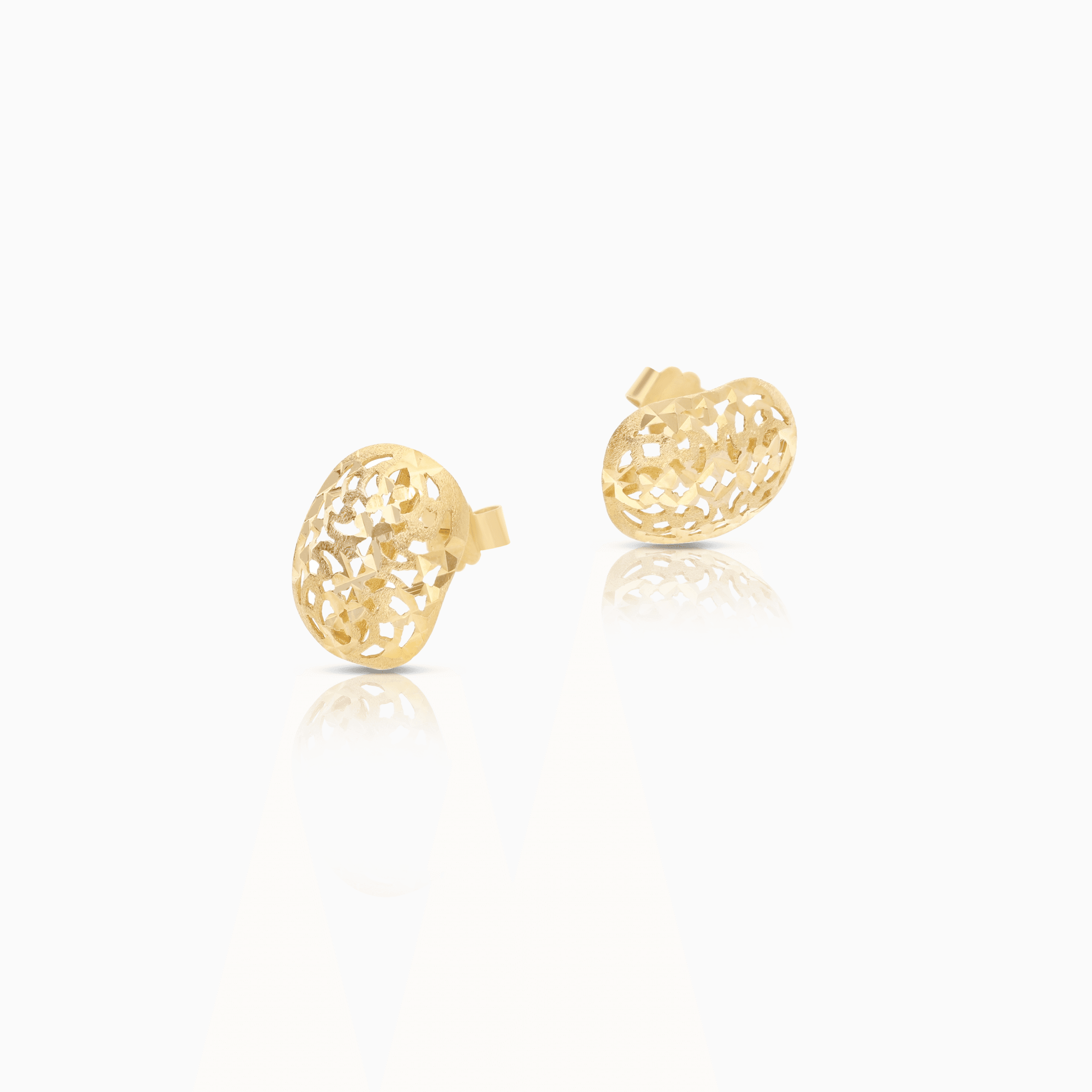 Gold earrings 2.02g 22K gold