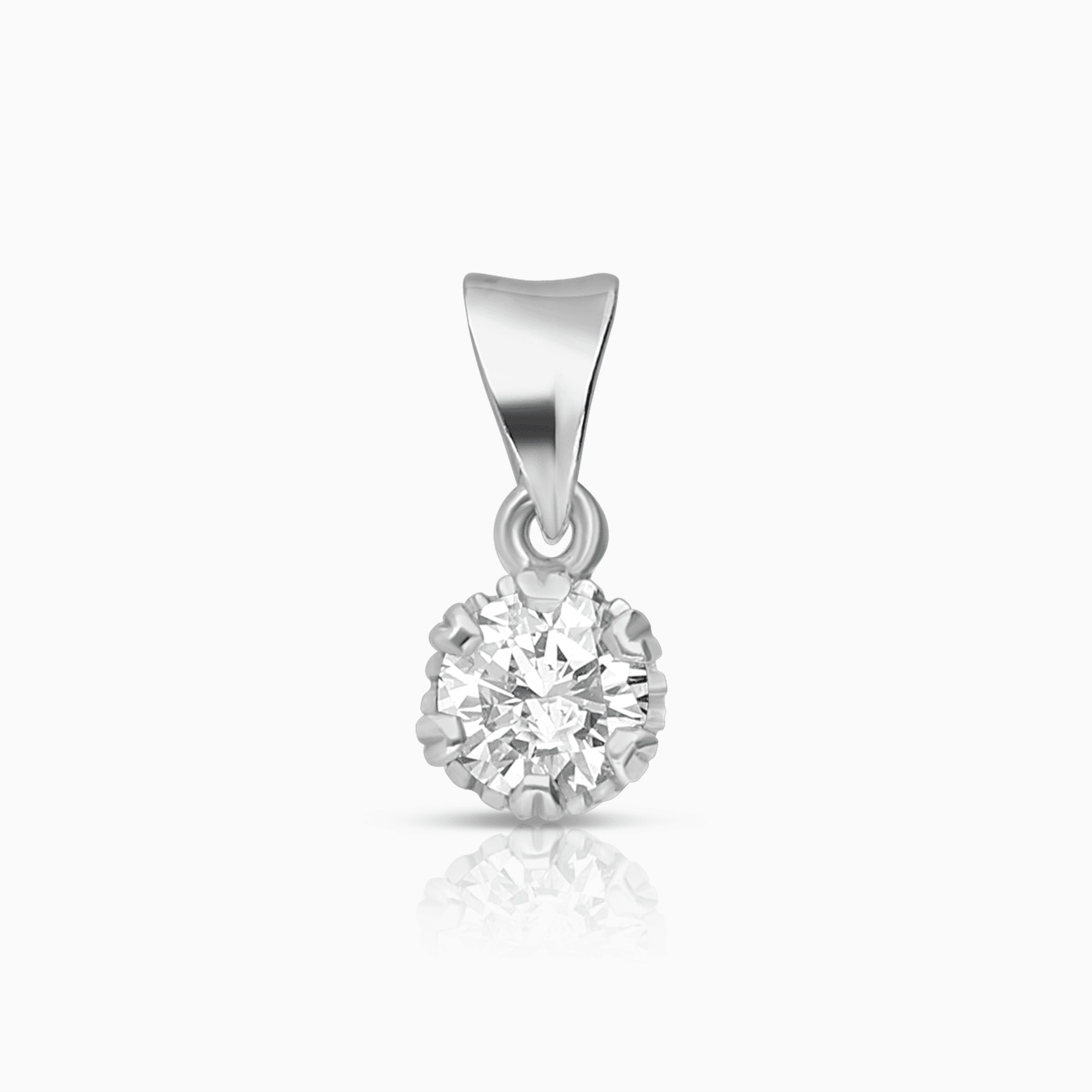 Hängsmycke solitär 0,35ct 18K vitguld