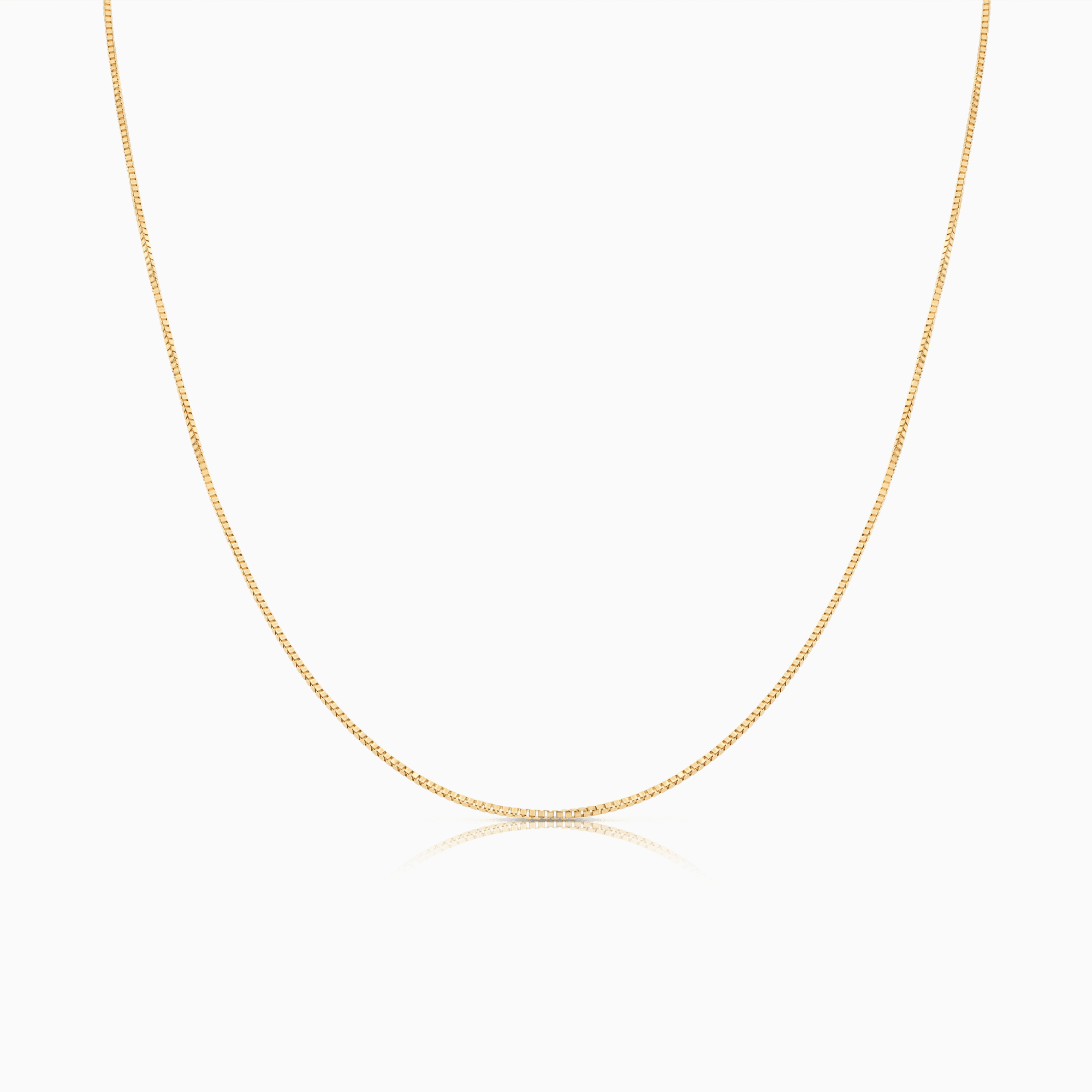 Venezialänk 42cm 18K guld