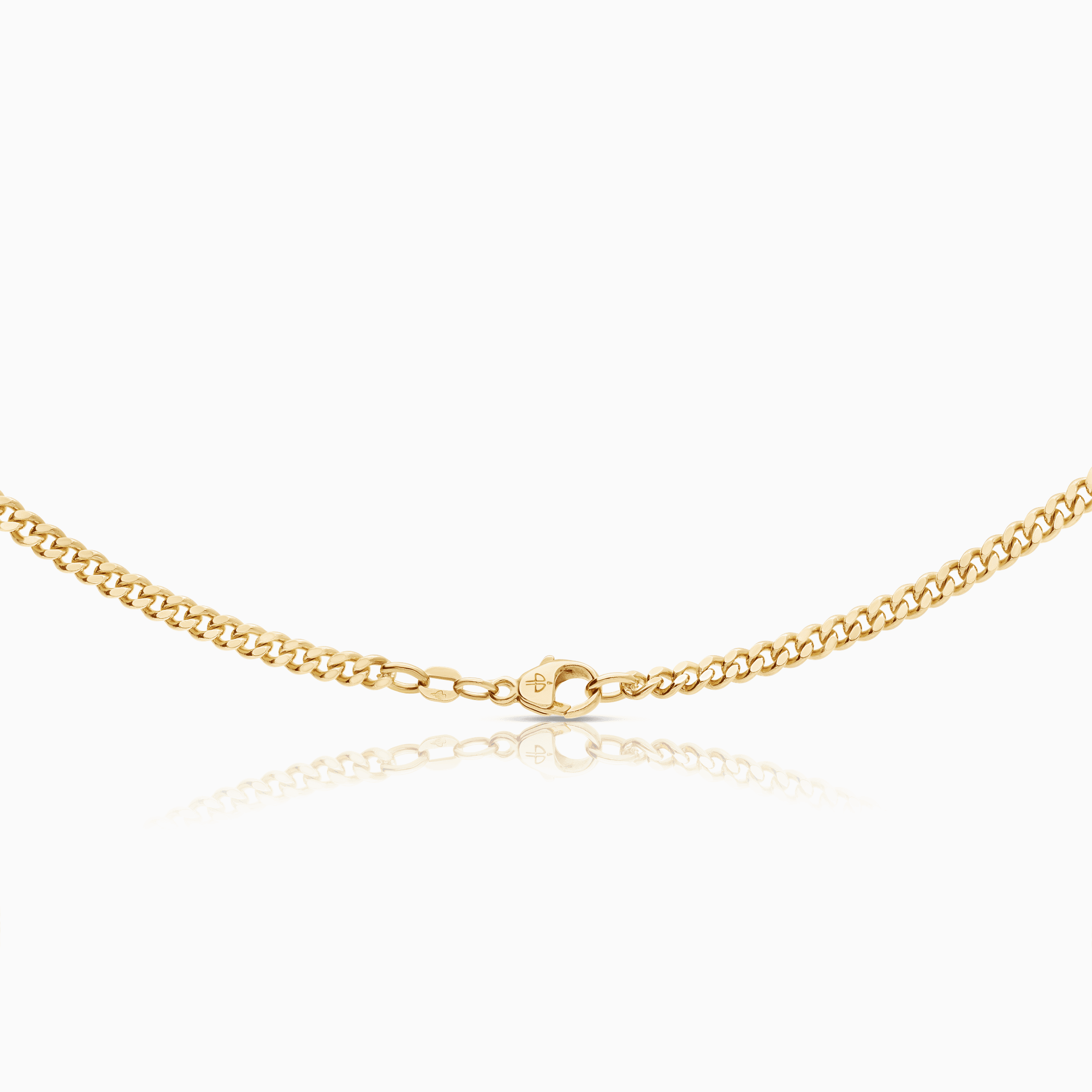 Curb chain 23.24g 18K gold