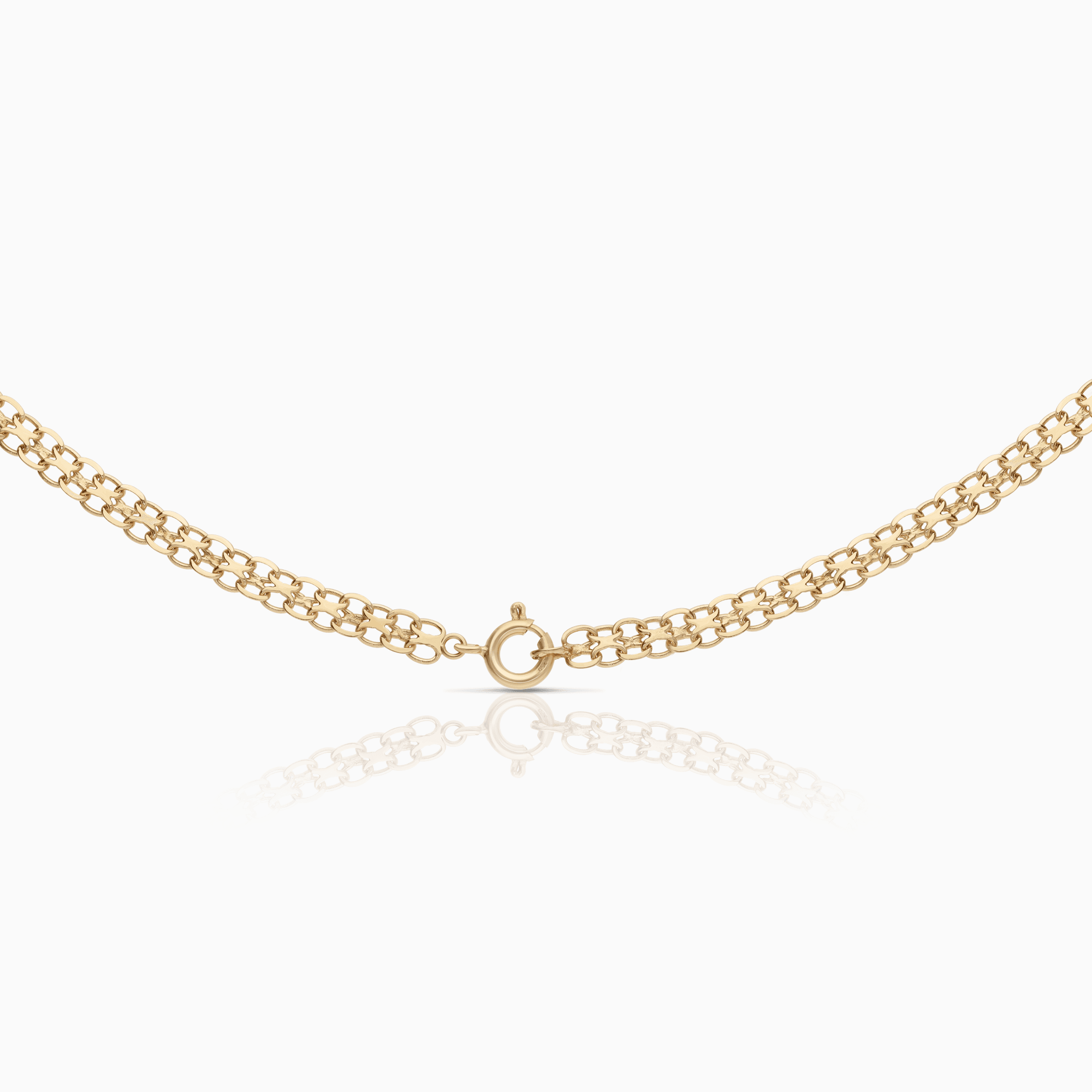 X-link necklace 13.90g 18K gold