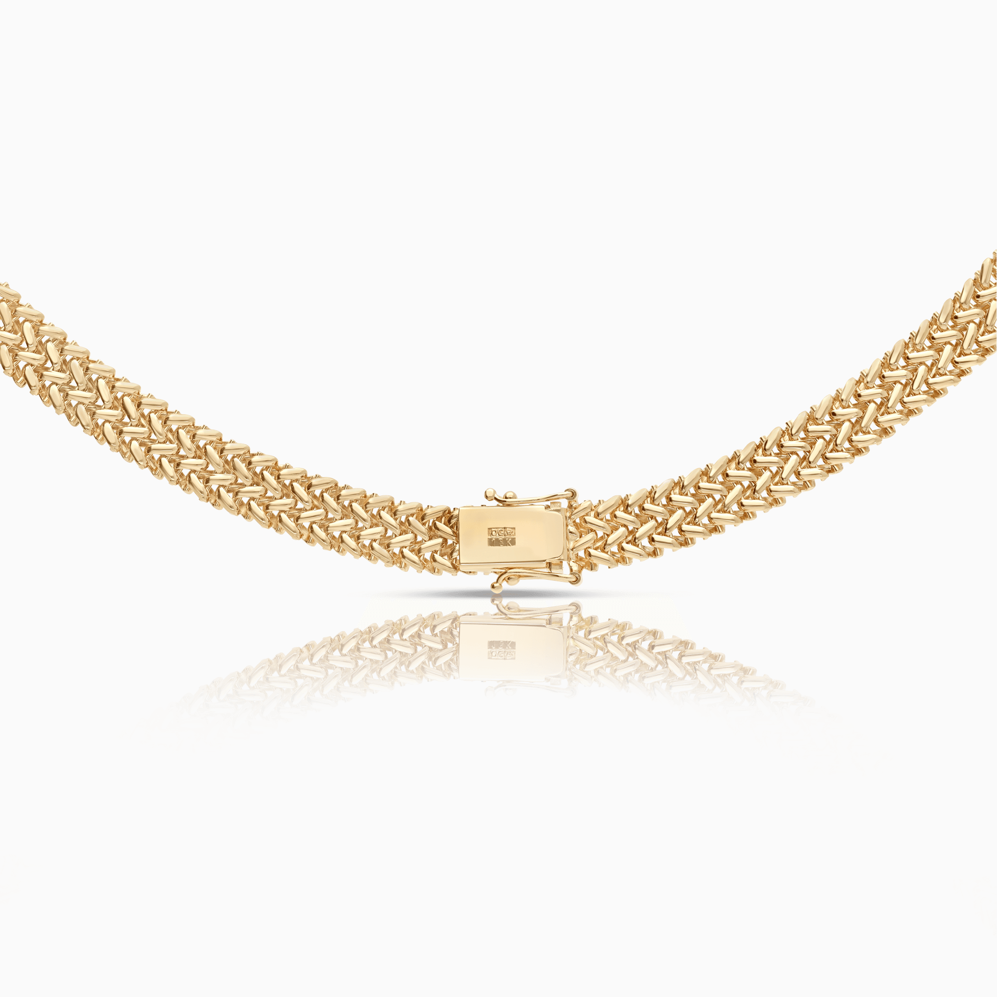 Gold necklace 35.54g 18K gold