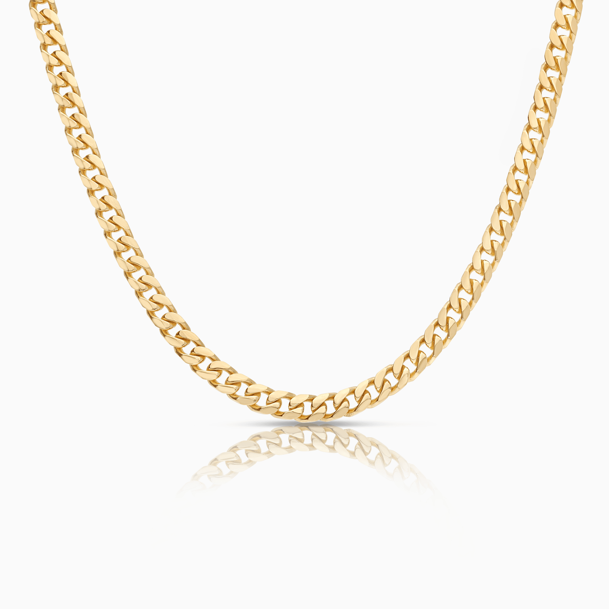 Curb chain 60.40g 18K gold
