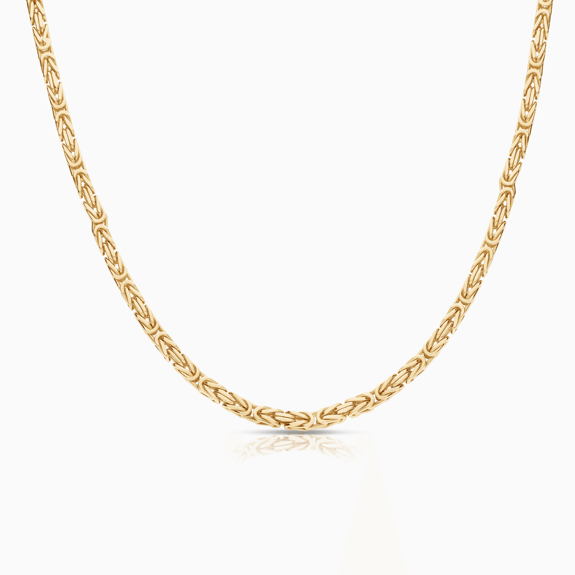 Byzantine chain 39.02g 18K gold