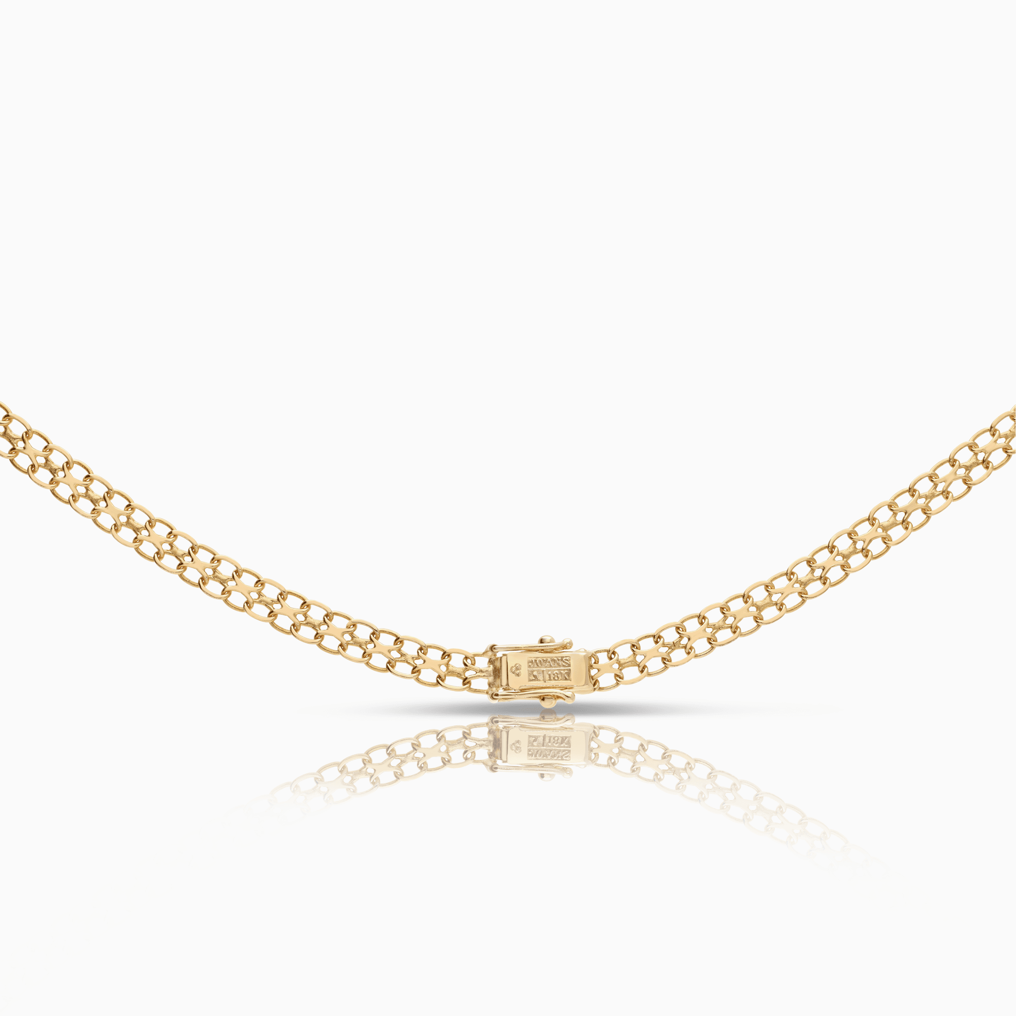 X-link necklace 11.90g 18K gold