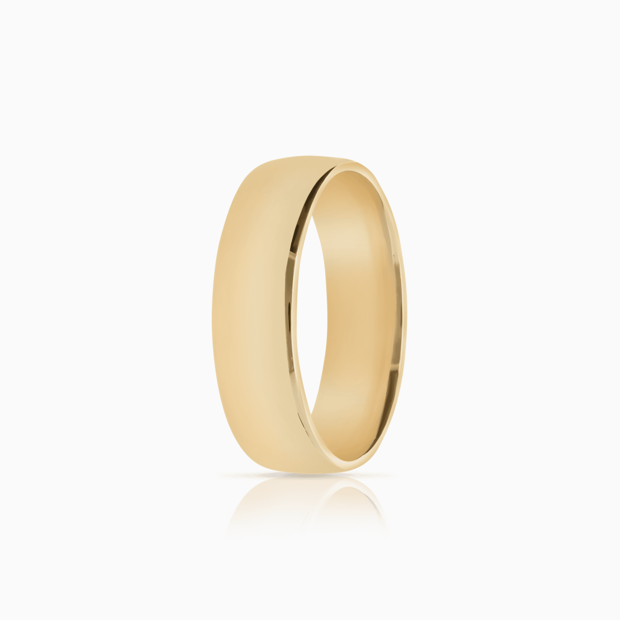 Plain ring 5.95g 18K gold