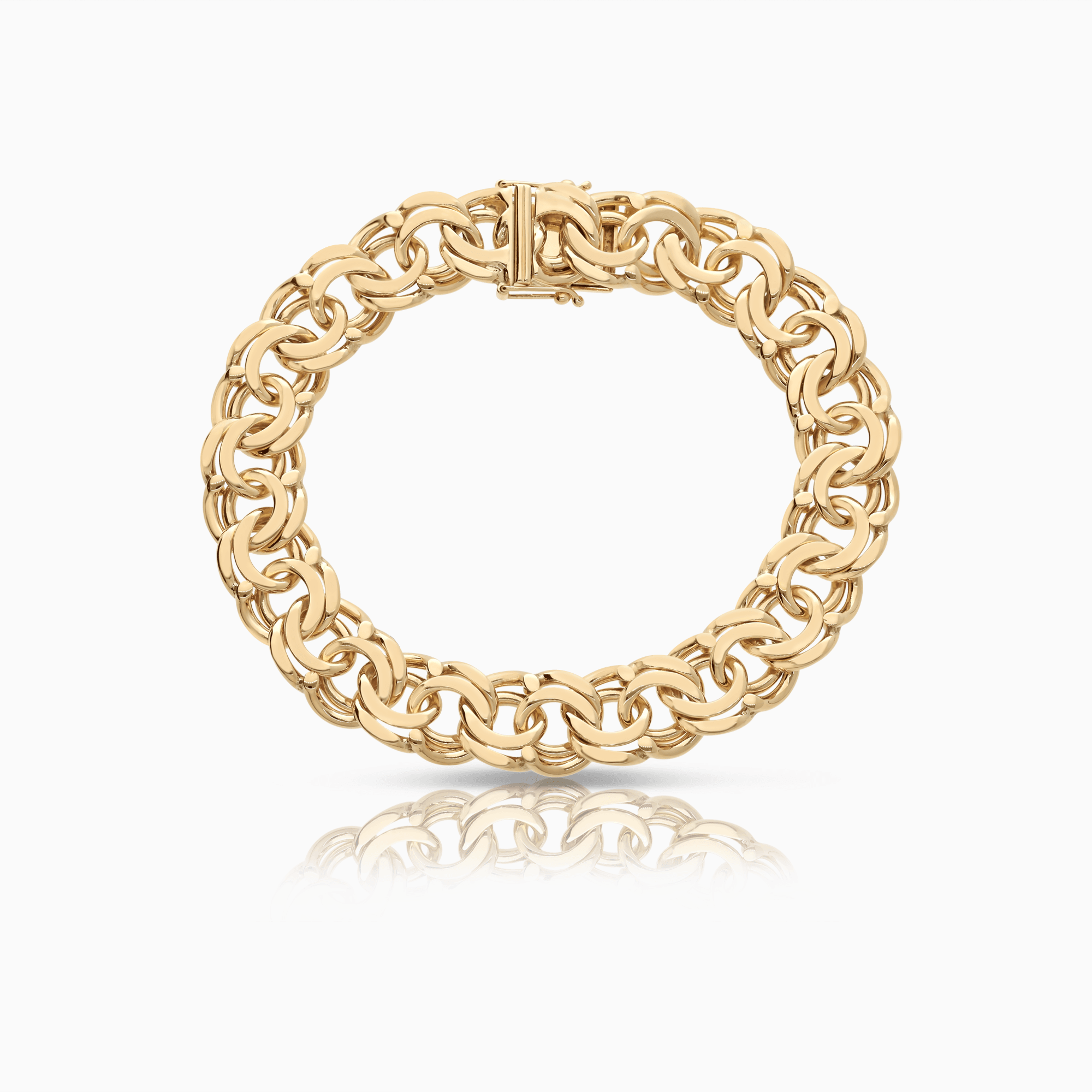 Bismarck bracelet 39.15g 18K gold