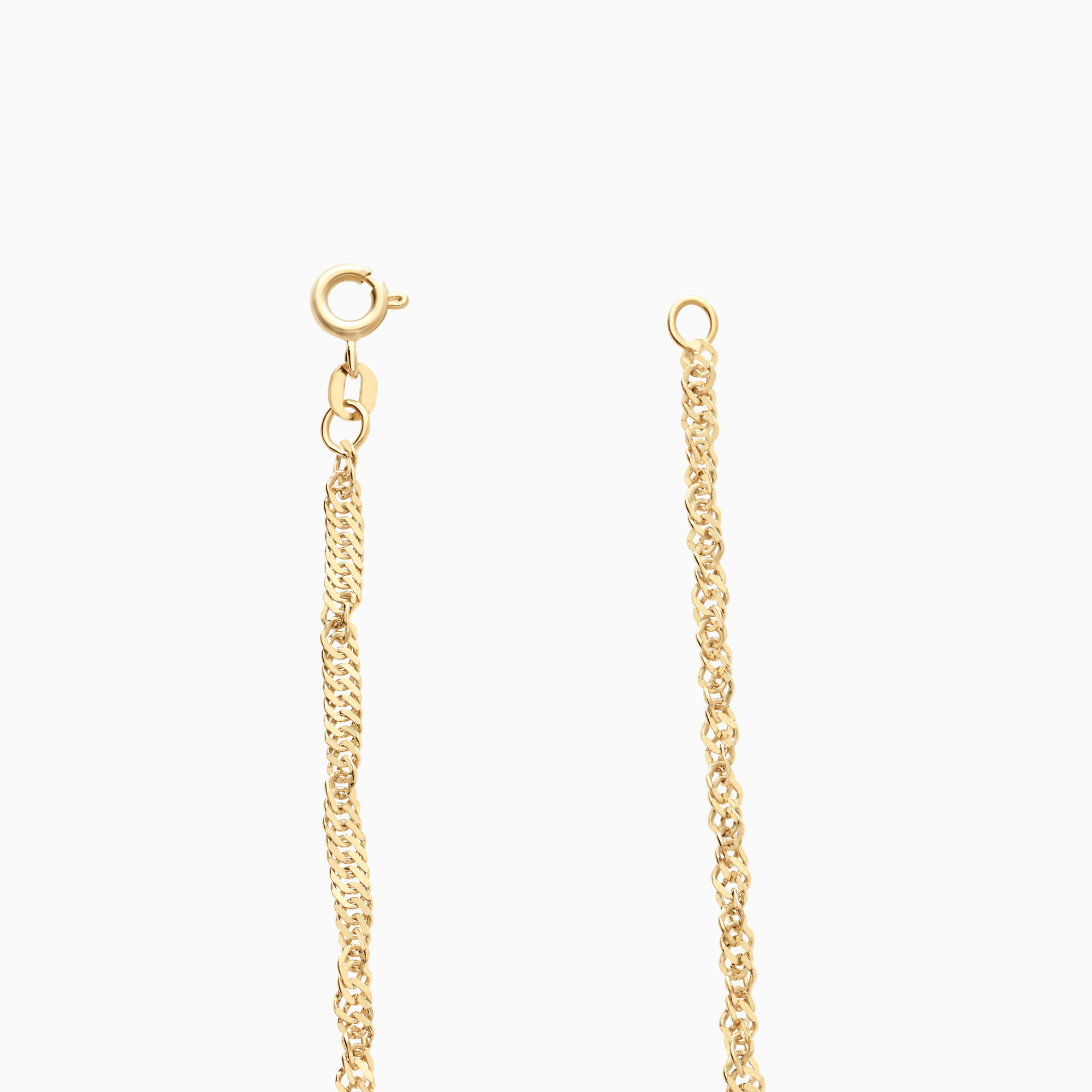 Singapore bracelet 2.82g 18K gold