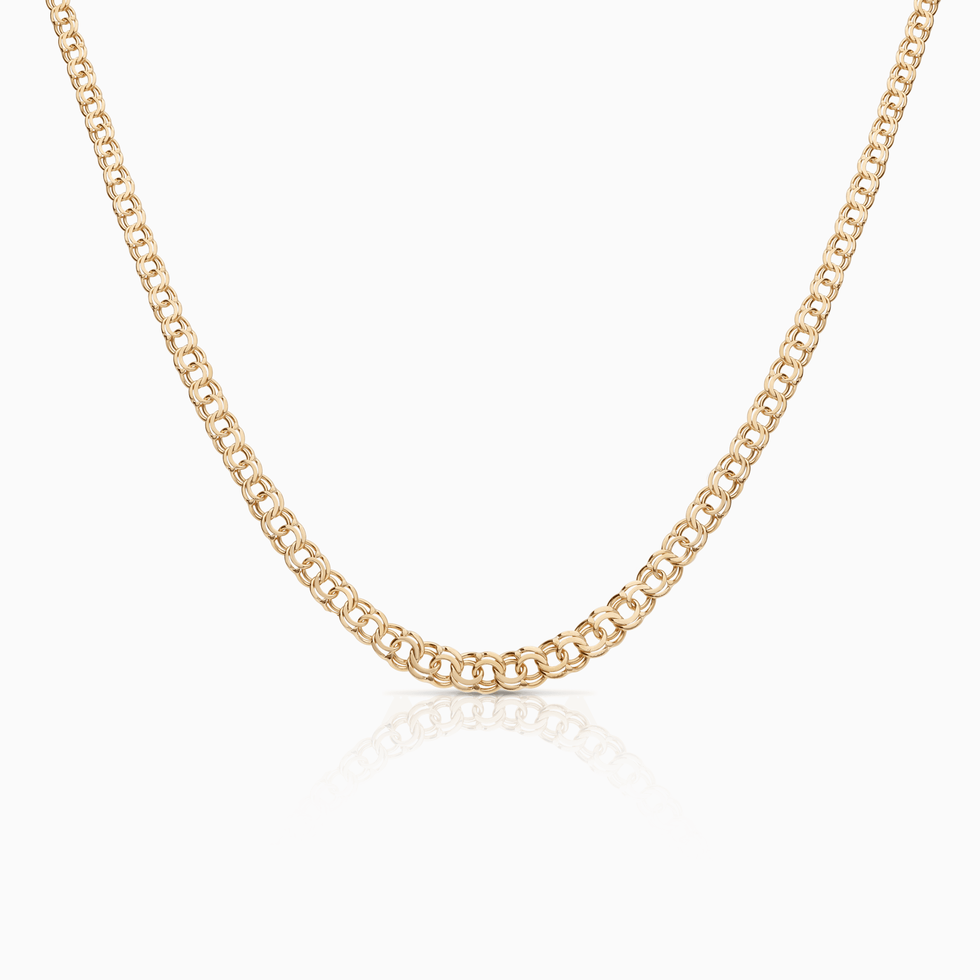 Bismarck necklace 9.45g 18K gold