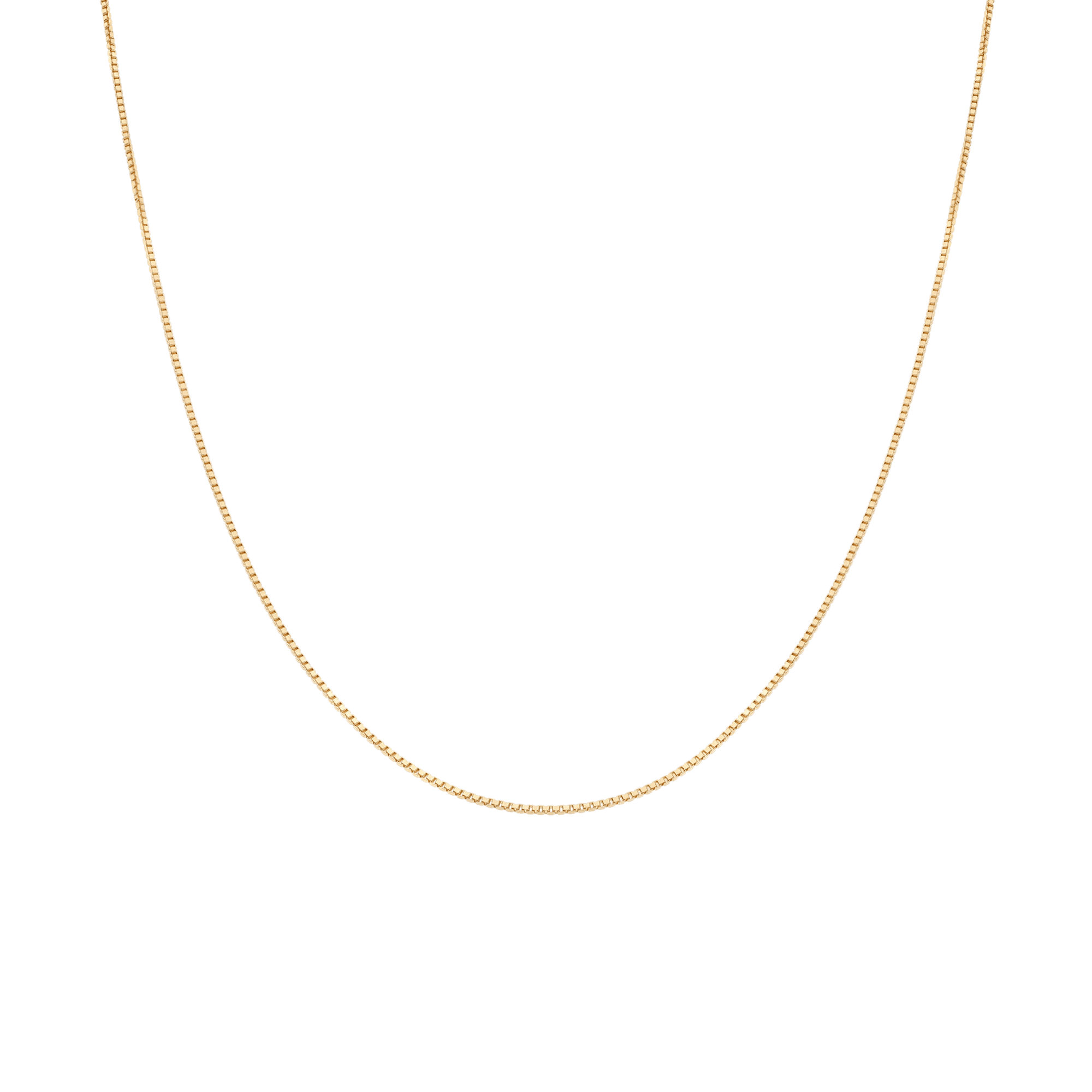 Veneziakedja 38cm 18K guld
