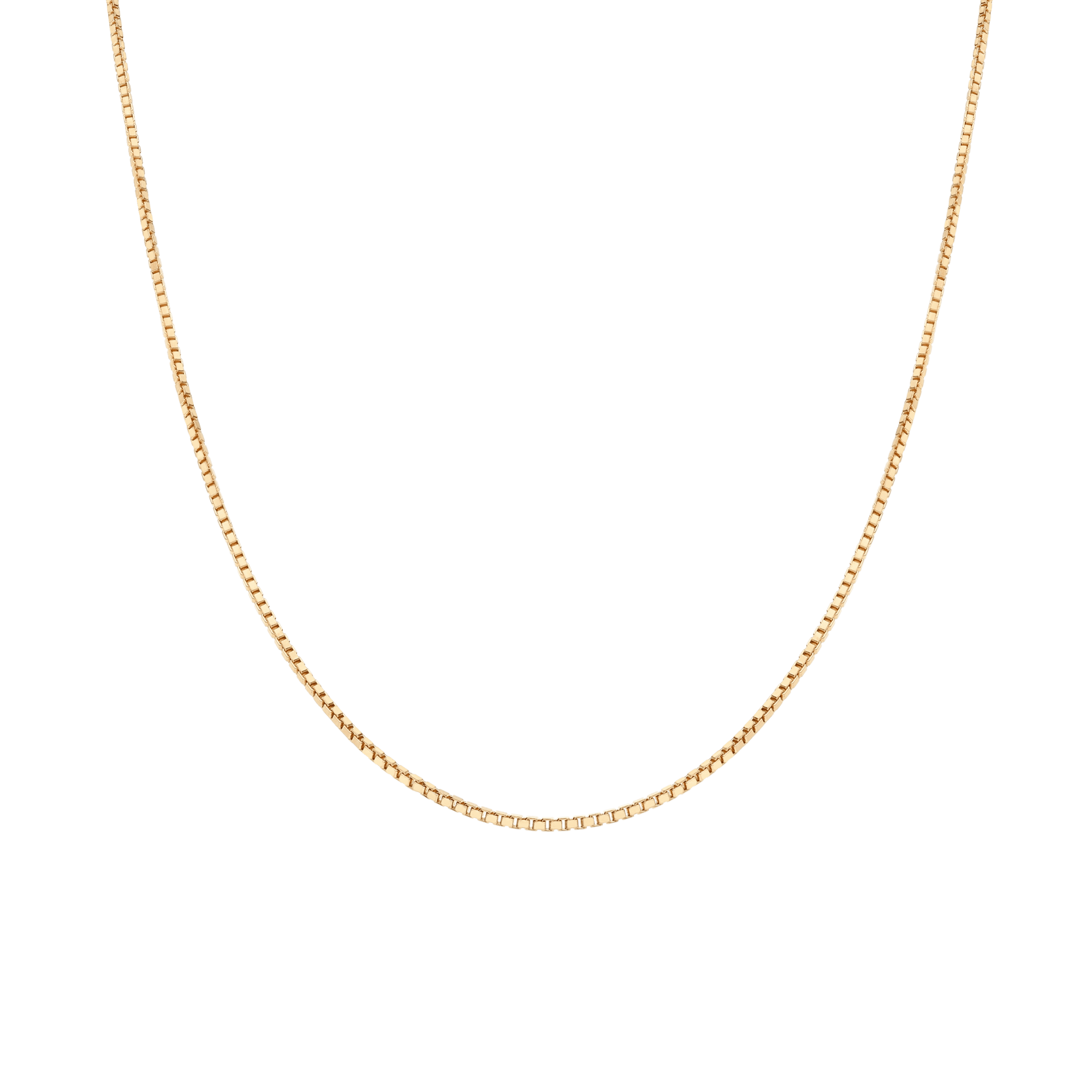 Veneziakedja 45cm 18K guld
