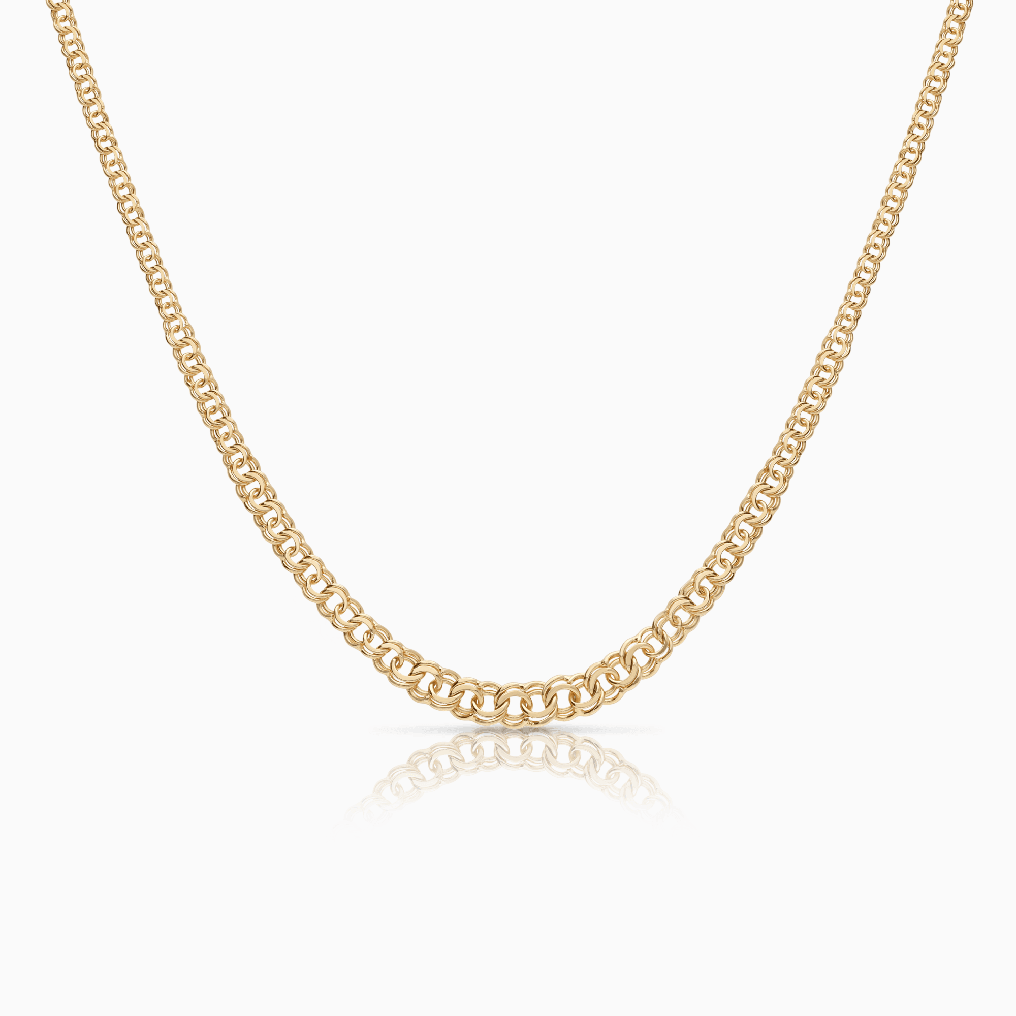 Bismarck necklace 9.42g 18K gold