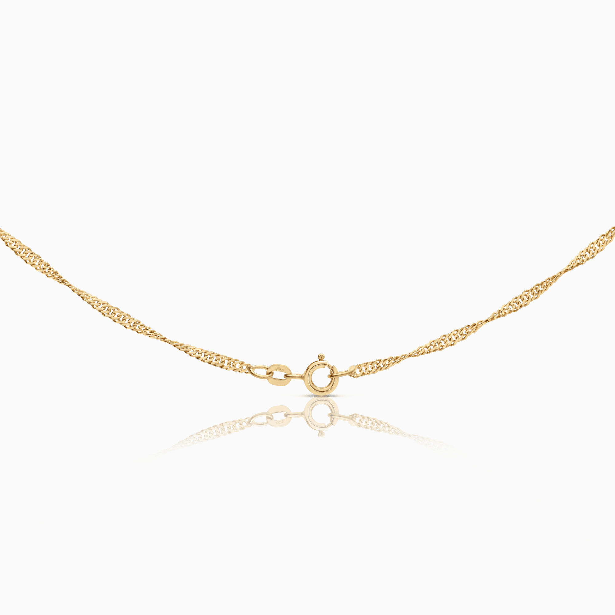Singapore chain 5.05g 18K gold