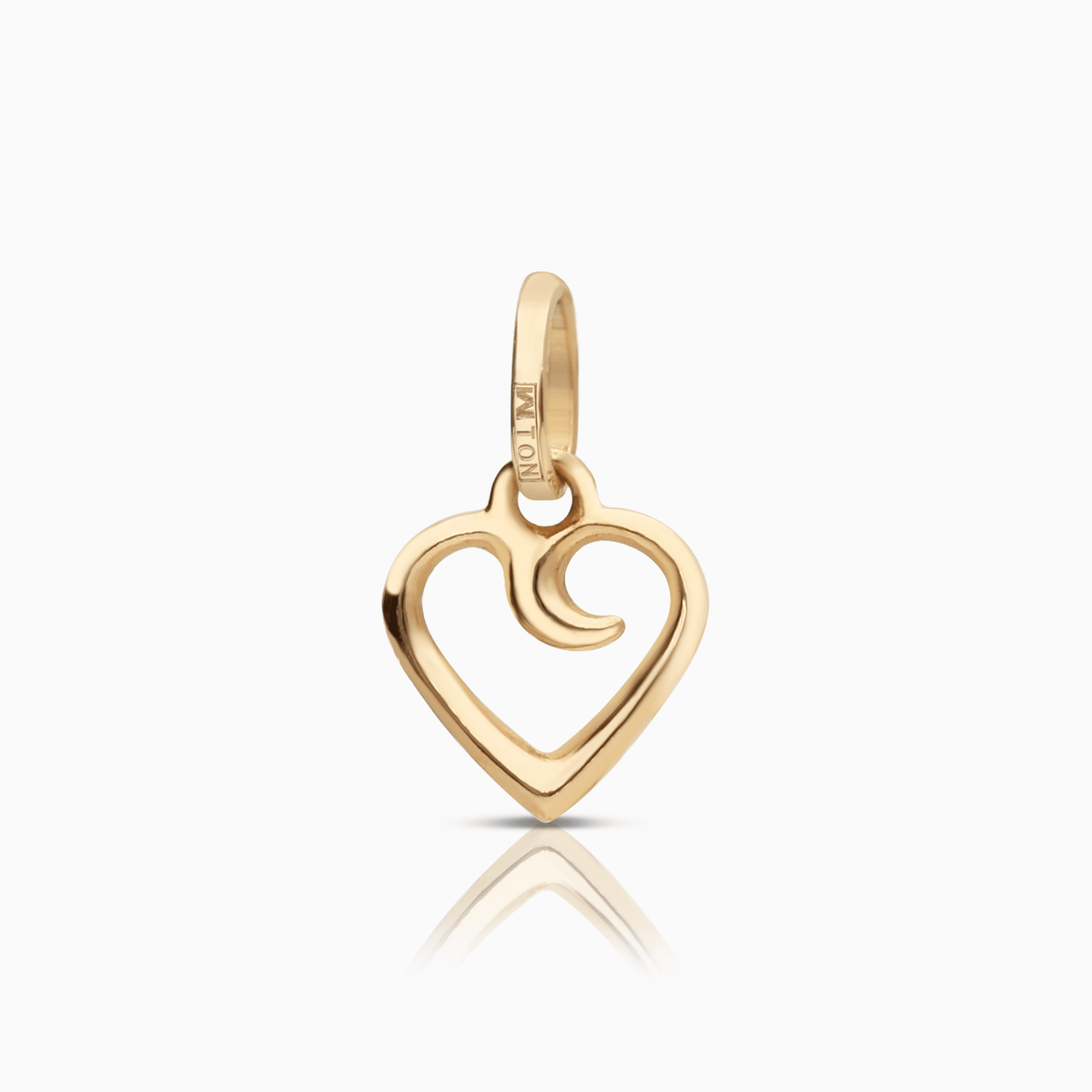 Heart Pendant 0.14g 18K Gold