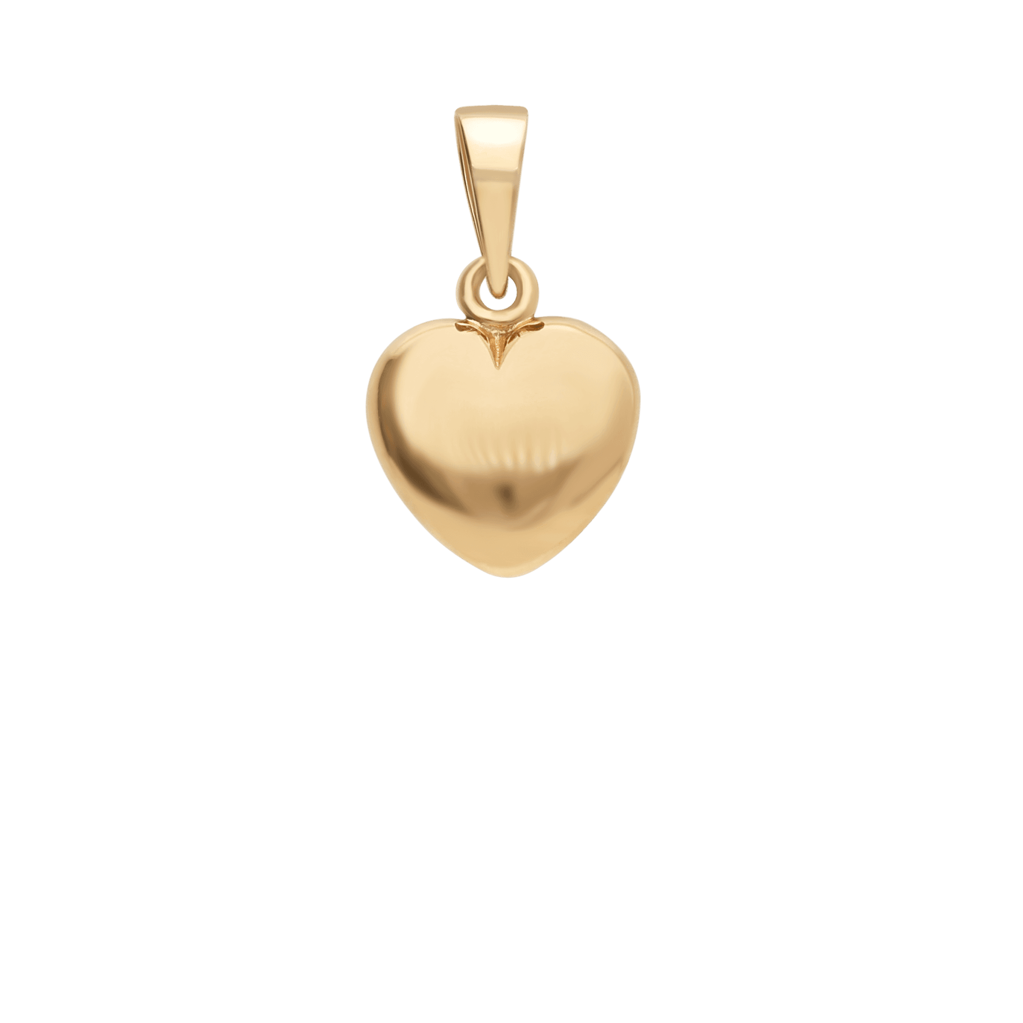 Heart pendant 2.57g 18K gold