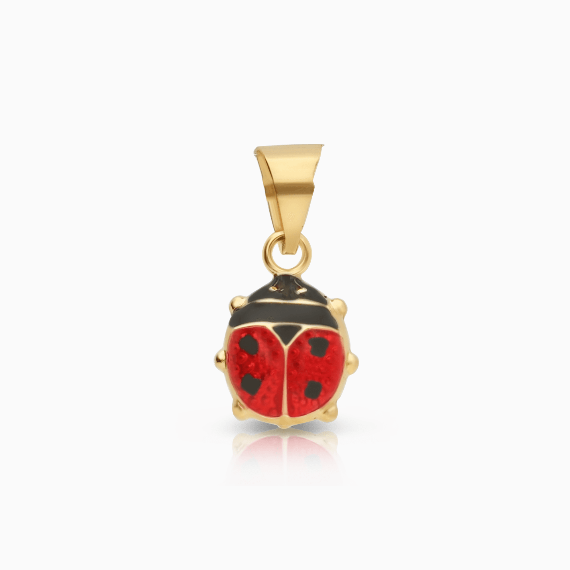 Ladybug Pendant 0.28g 18K Gold