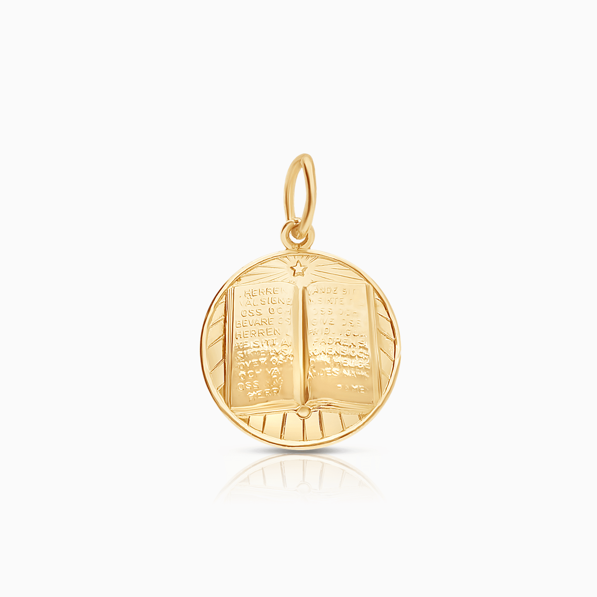 Hängsmycke helig skrift 0,68g 18K guld