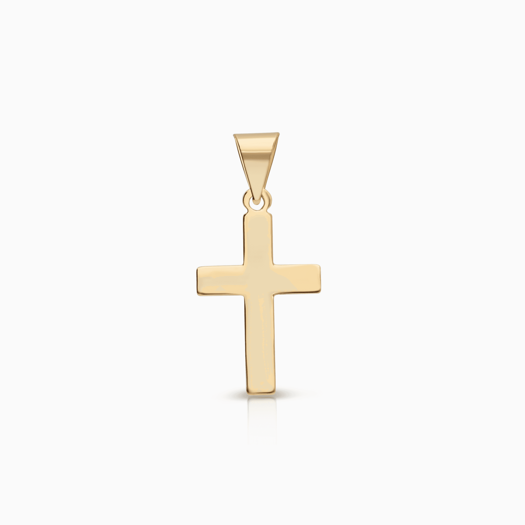 Cross pendant 0.70g 18K gold