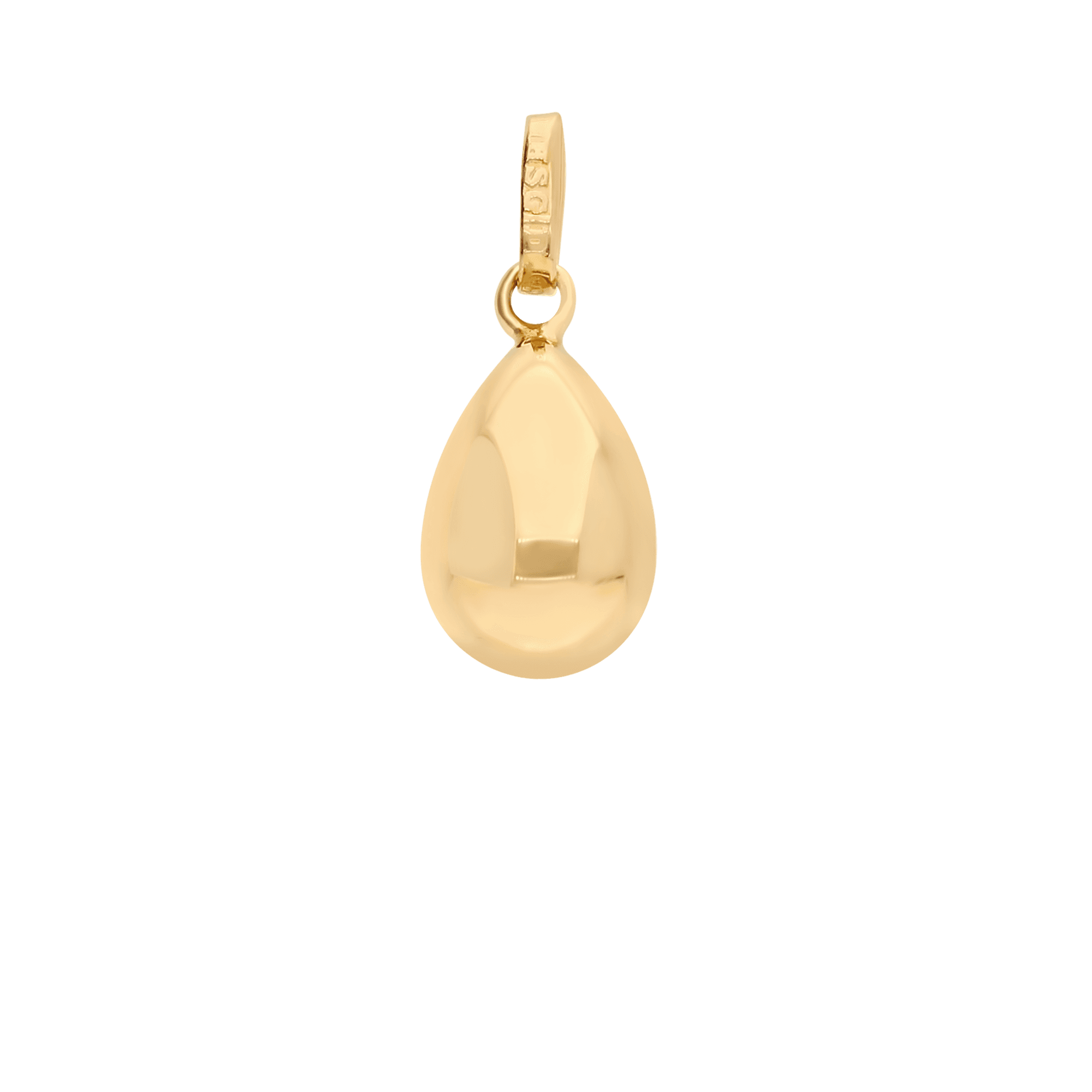 Drop pendant 0.67g 18K gold