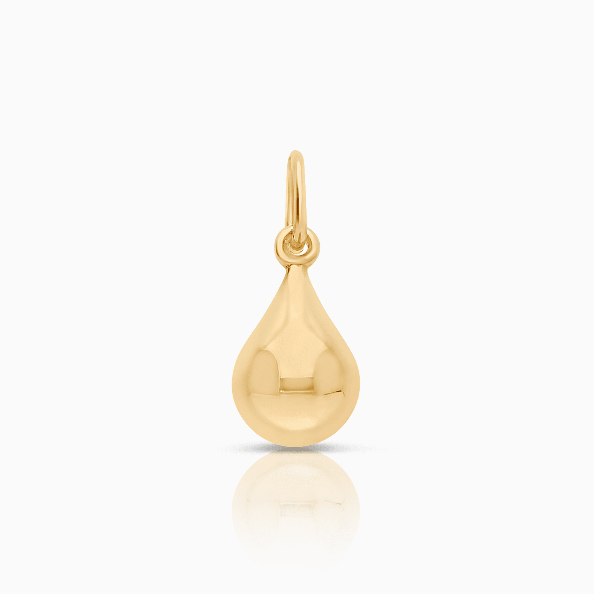 Pendant drop 0.50g 18K gold
