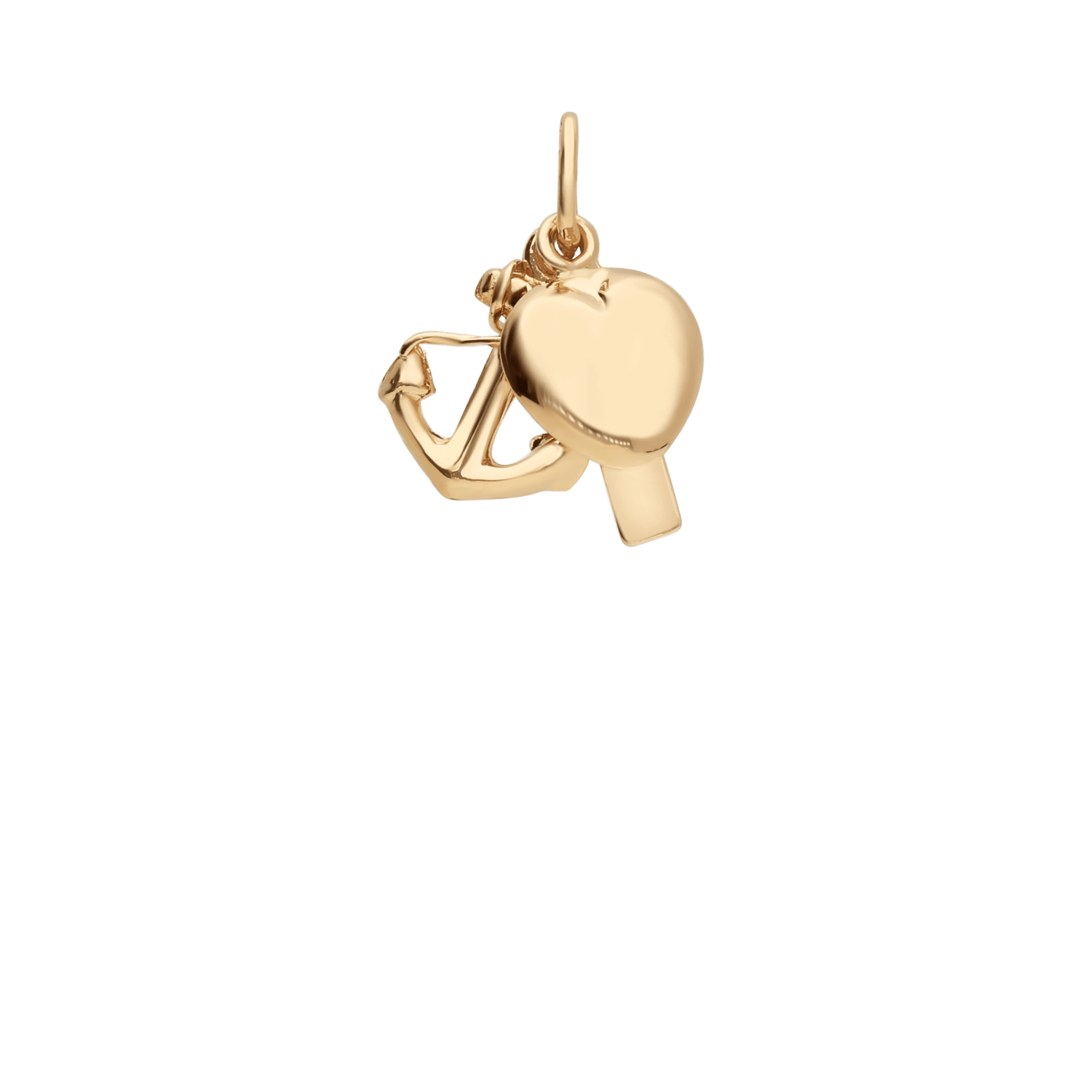 Pendant faith, hope & love 0.68g 18K gold