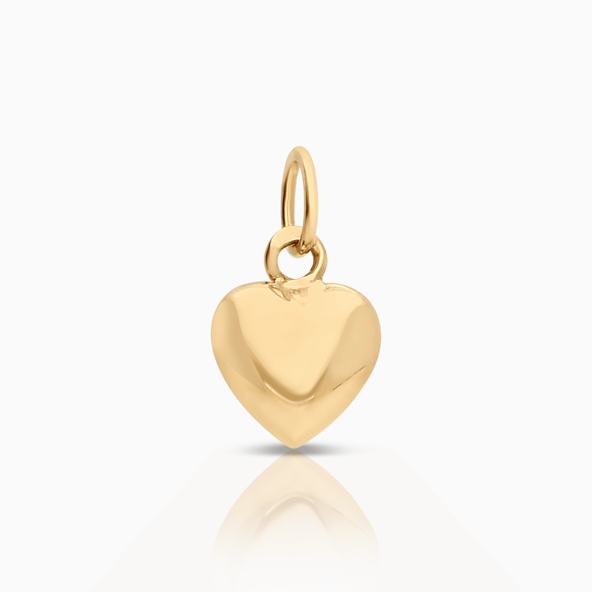 Heart pendant 0.31g 18K gold