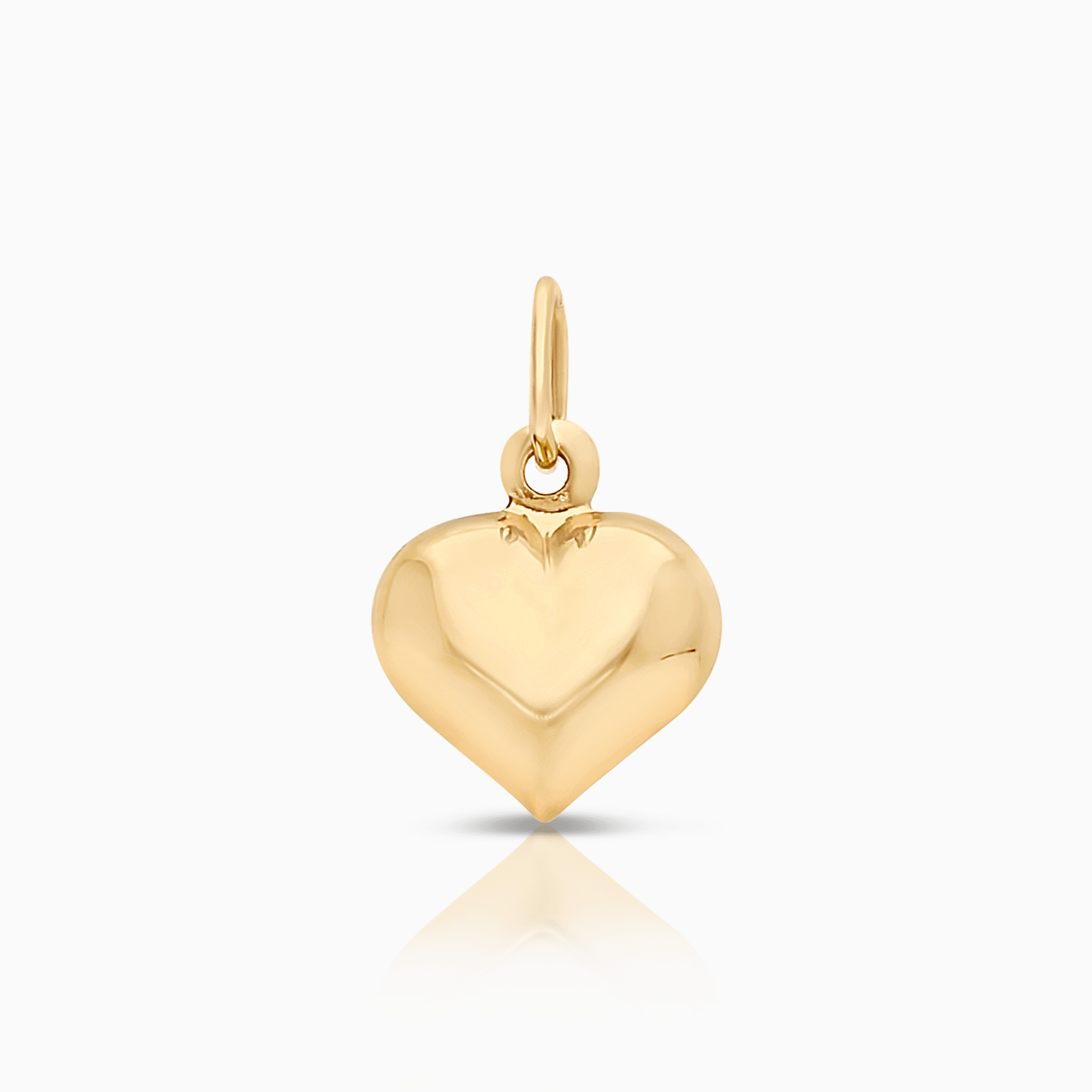 Heart pendant 0.36g 18K gold