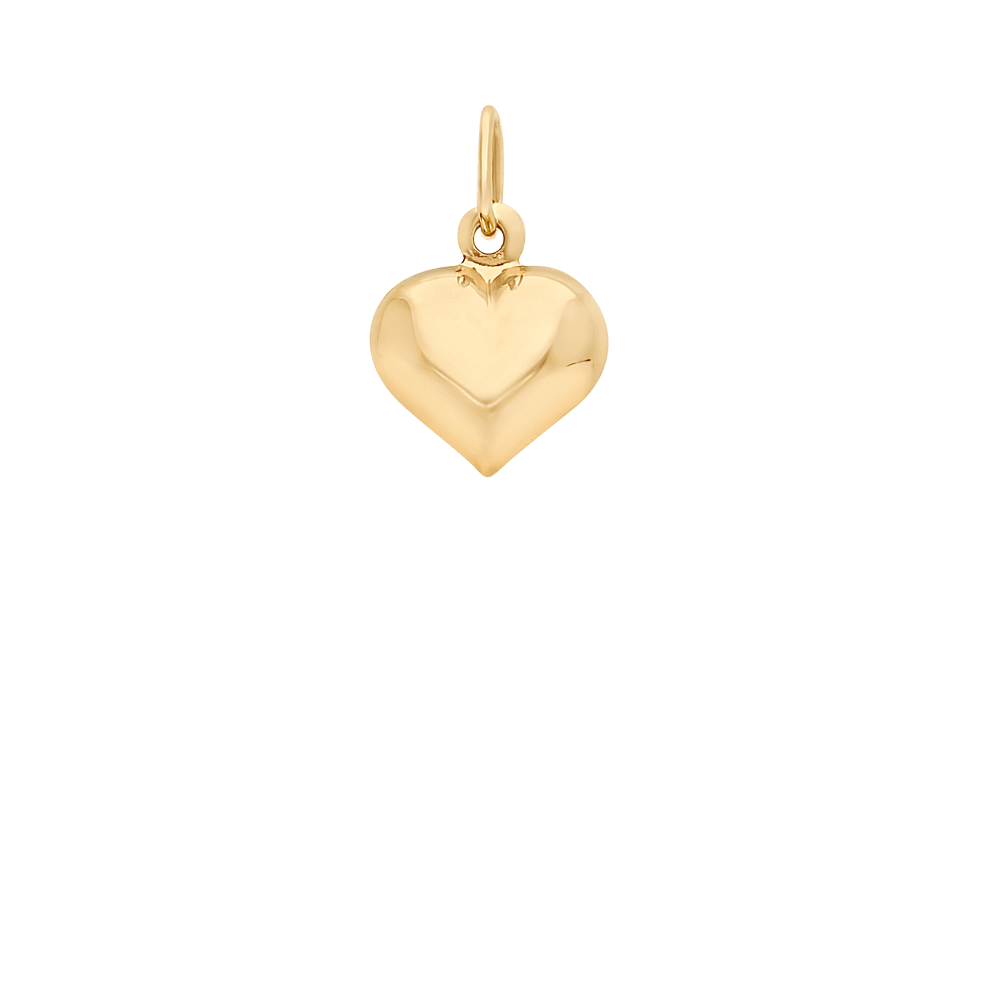 Heart pendant 0.36g 18K gold