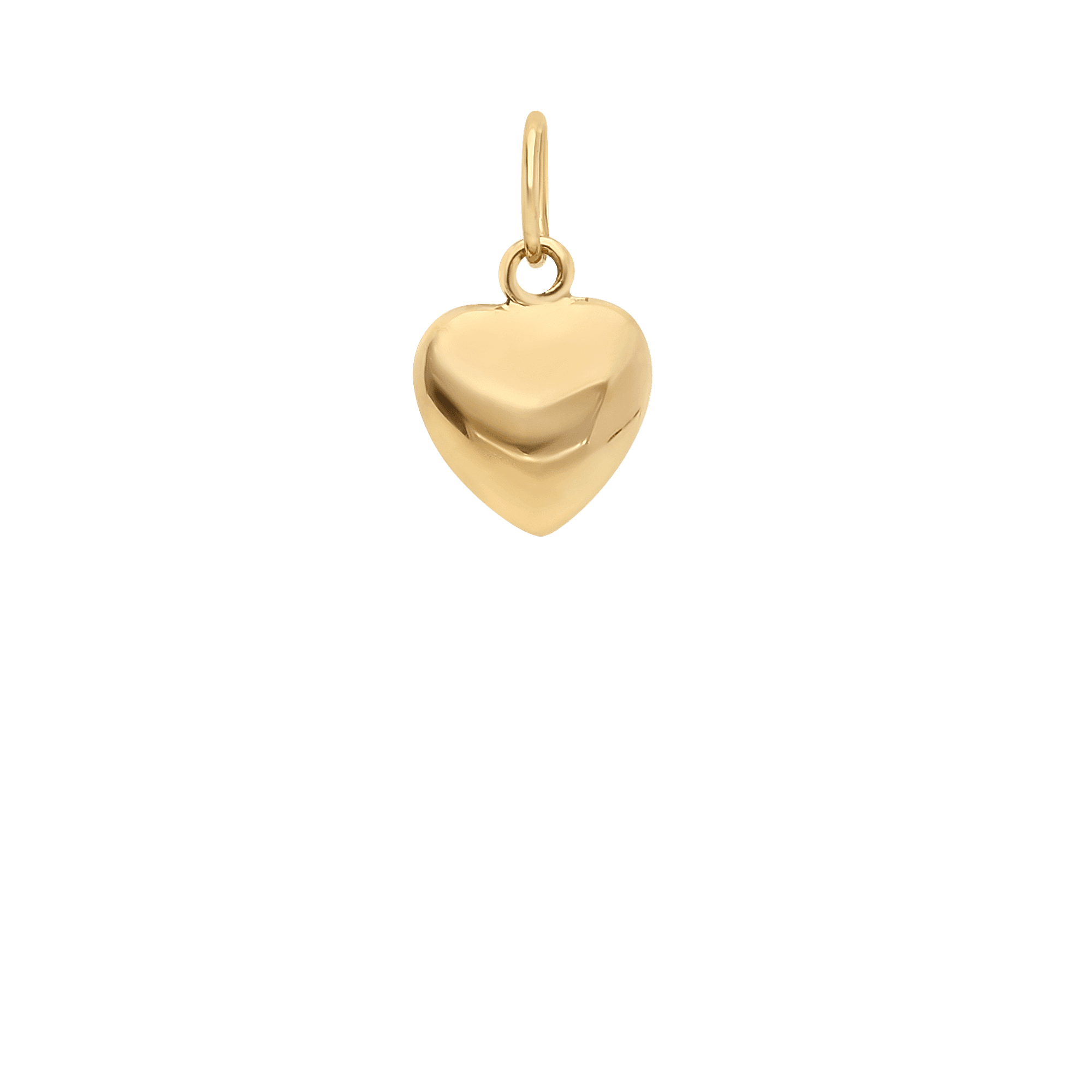Heart pendant 0.21g 18K gold