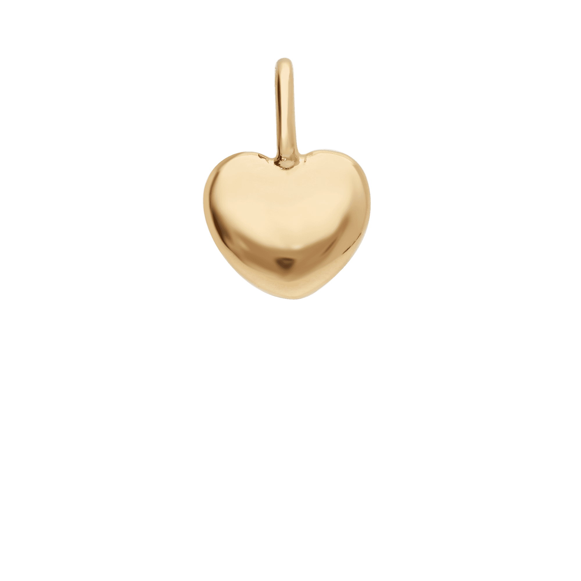 Heart Pendant 2.58g 18K Gold
