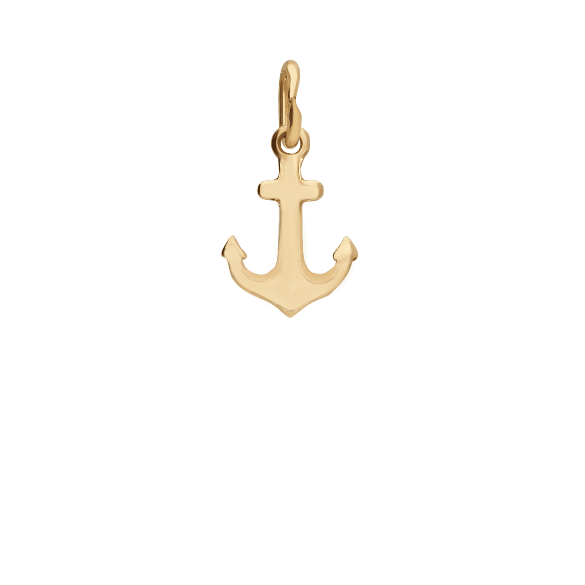 Anchor pendant 0.43g 18K gold